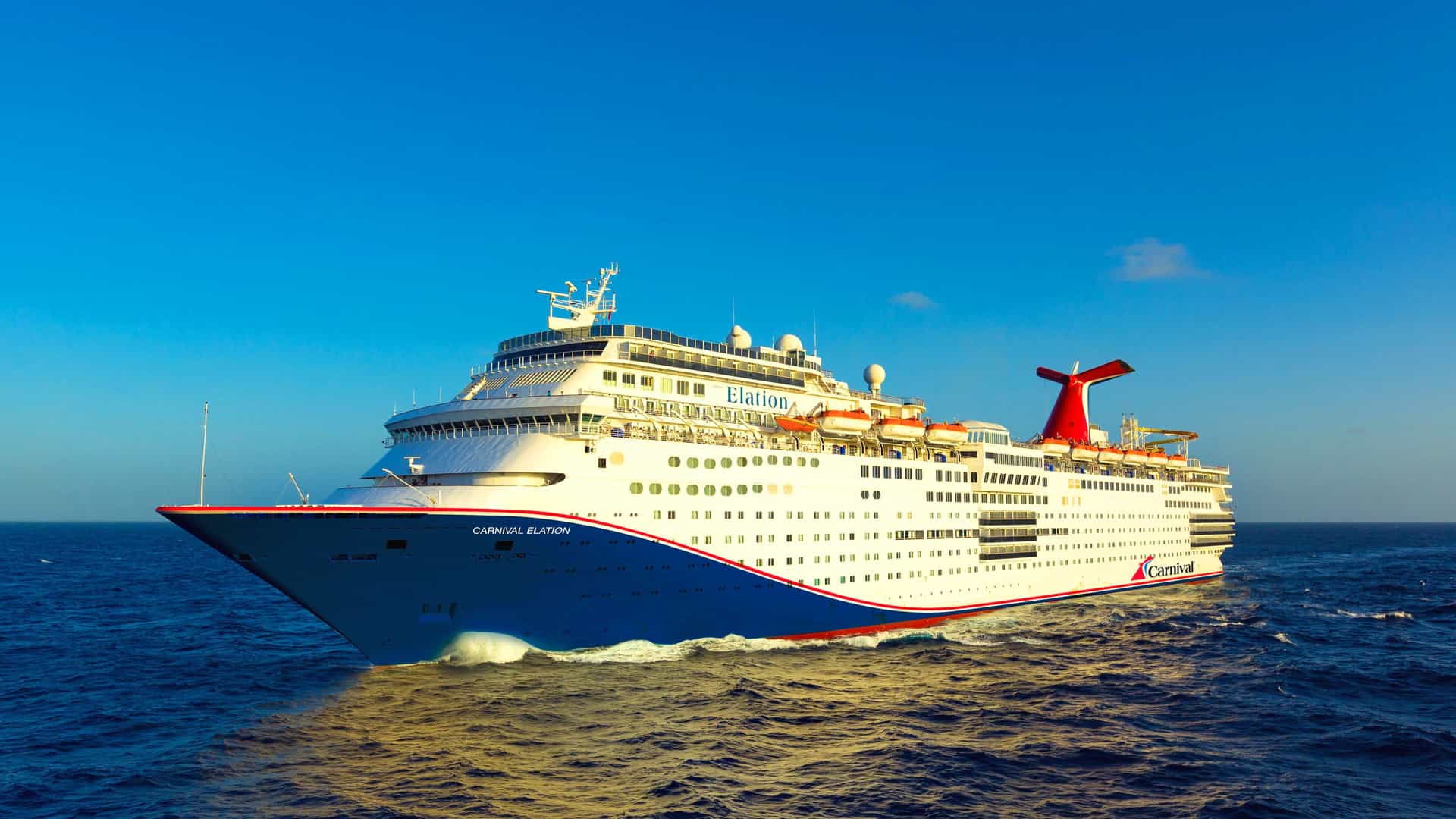 Carnival Cruise Line Elation ship exterior