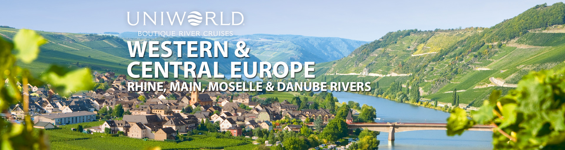 Uniworld River Cruises to Western and Central Europe