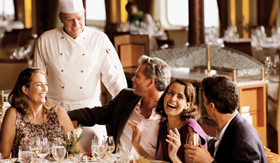 silversea dining restaurant cruises cruise sample menu