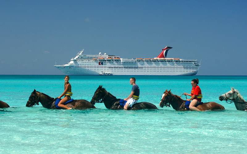 Horseback Riding In The Caribbean Carnival Cruises
