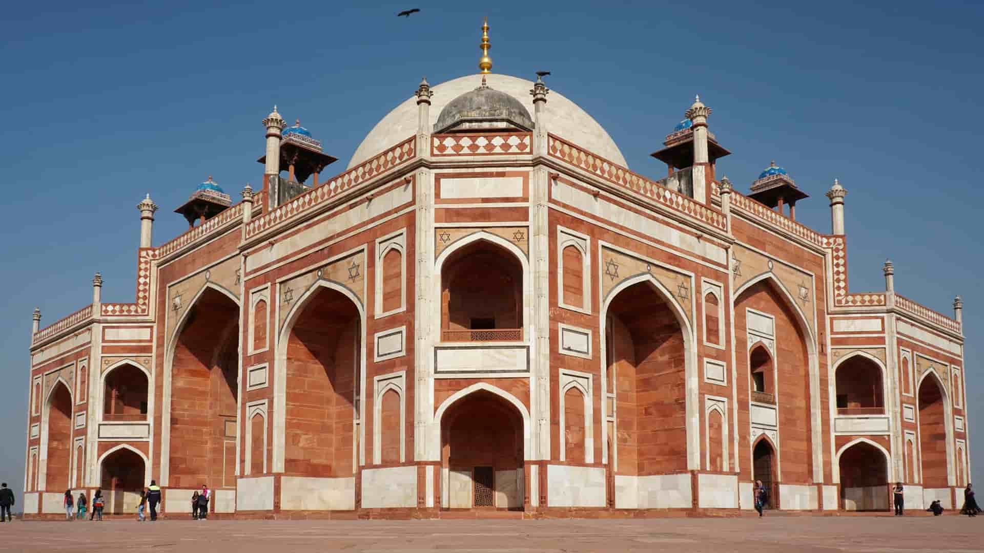 Humayun's Tomb in Delhi, India.