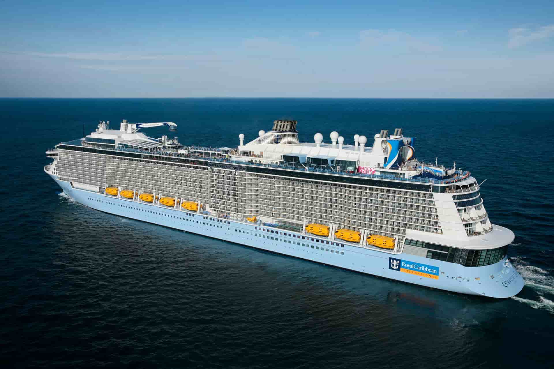 Royal Caribbean Quantum of the Seas ship exterior