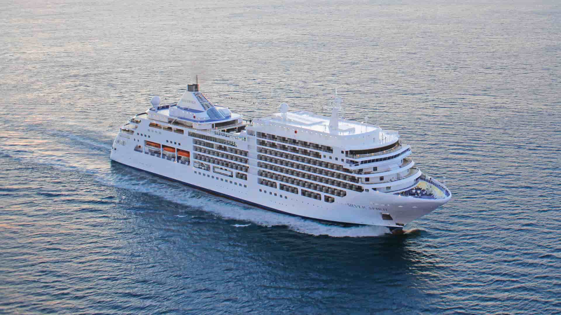 Silversea Cruises Silver Spirit cruise ship exterior