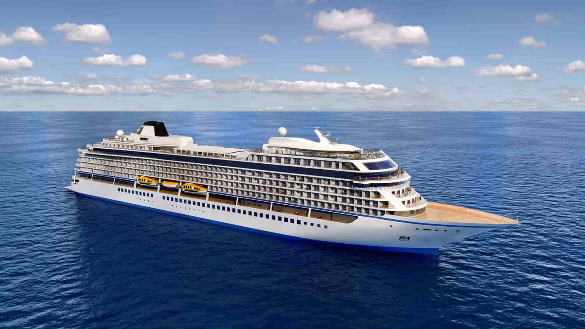 Viking Sea at sea.