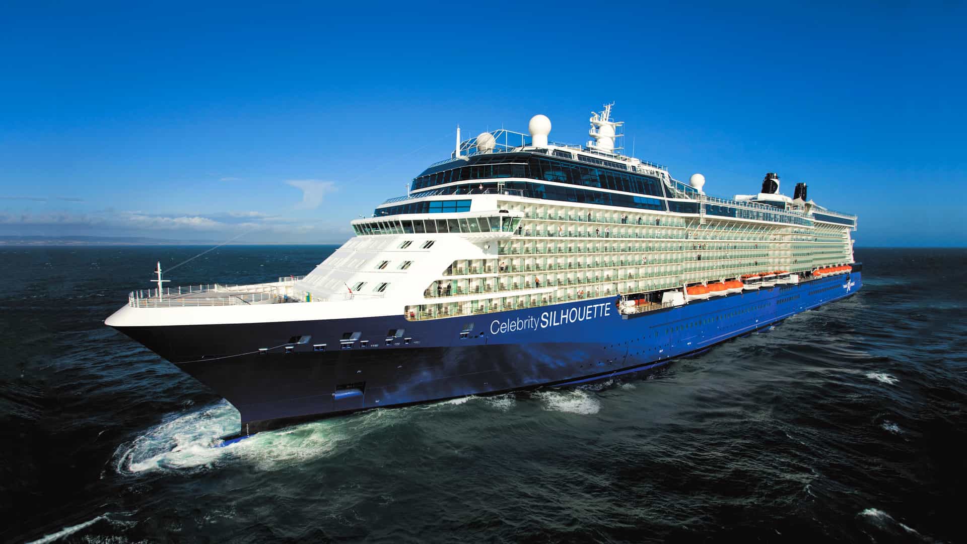 Celebrity Silhouette cruise ship exterior.