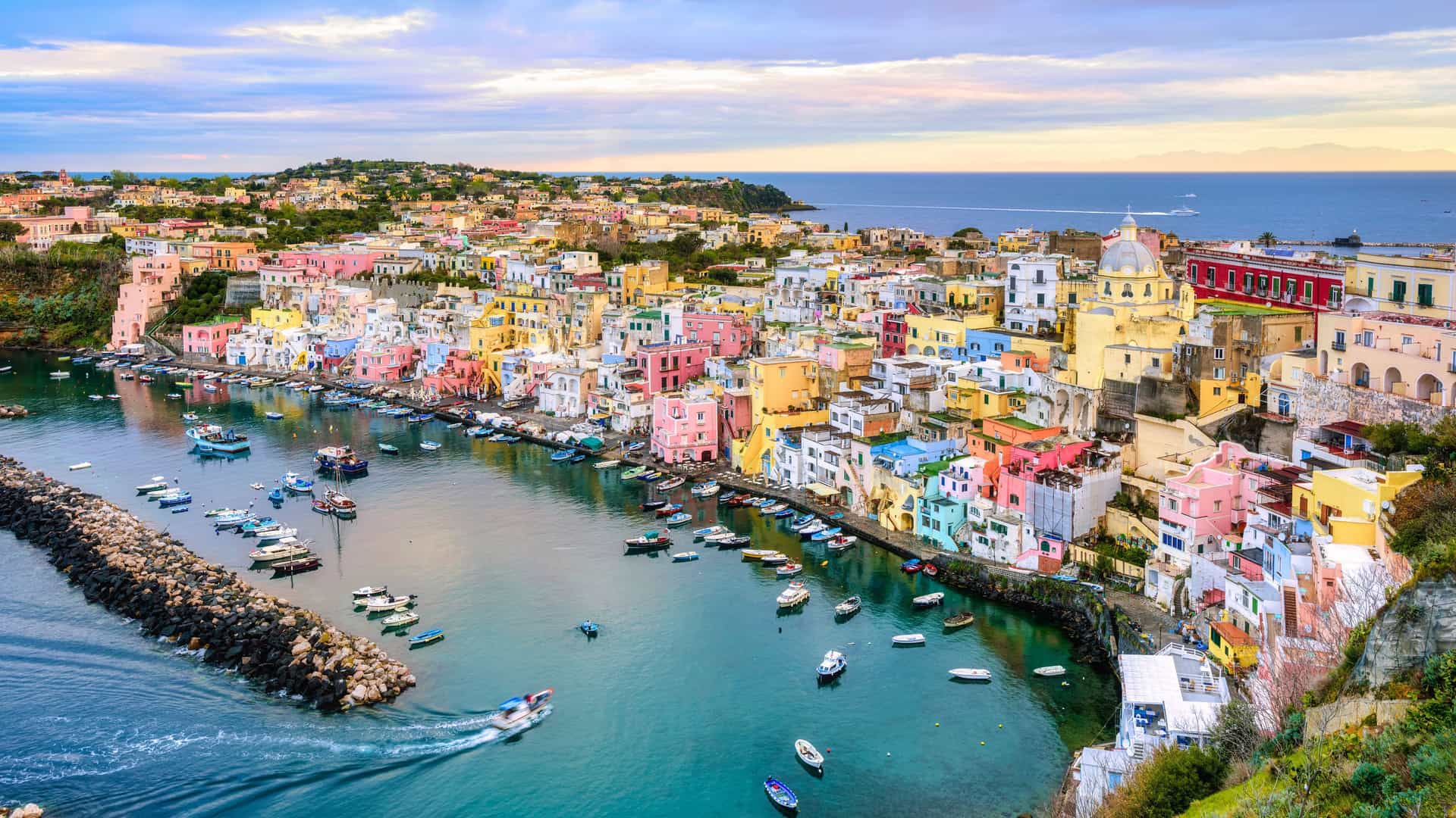 Naples, a colorful Mediterranean gem in Italy and a favorite Cunard cruise destination.