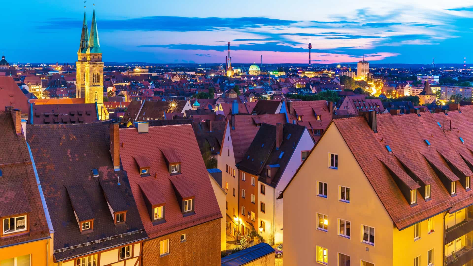 Imperial Castle of Nuremberg.