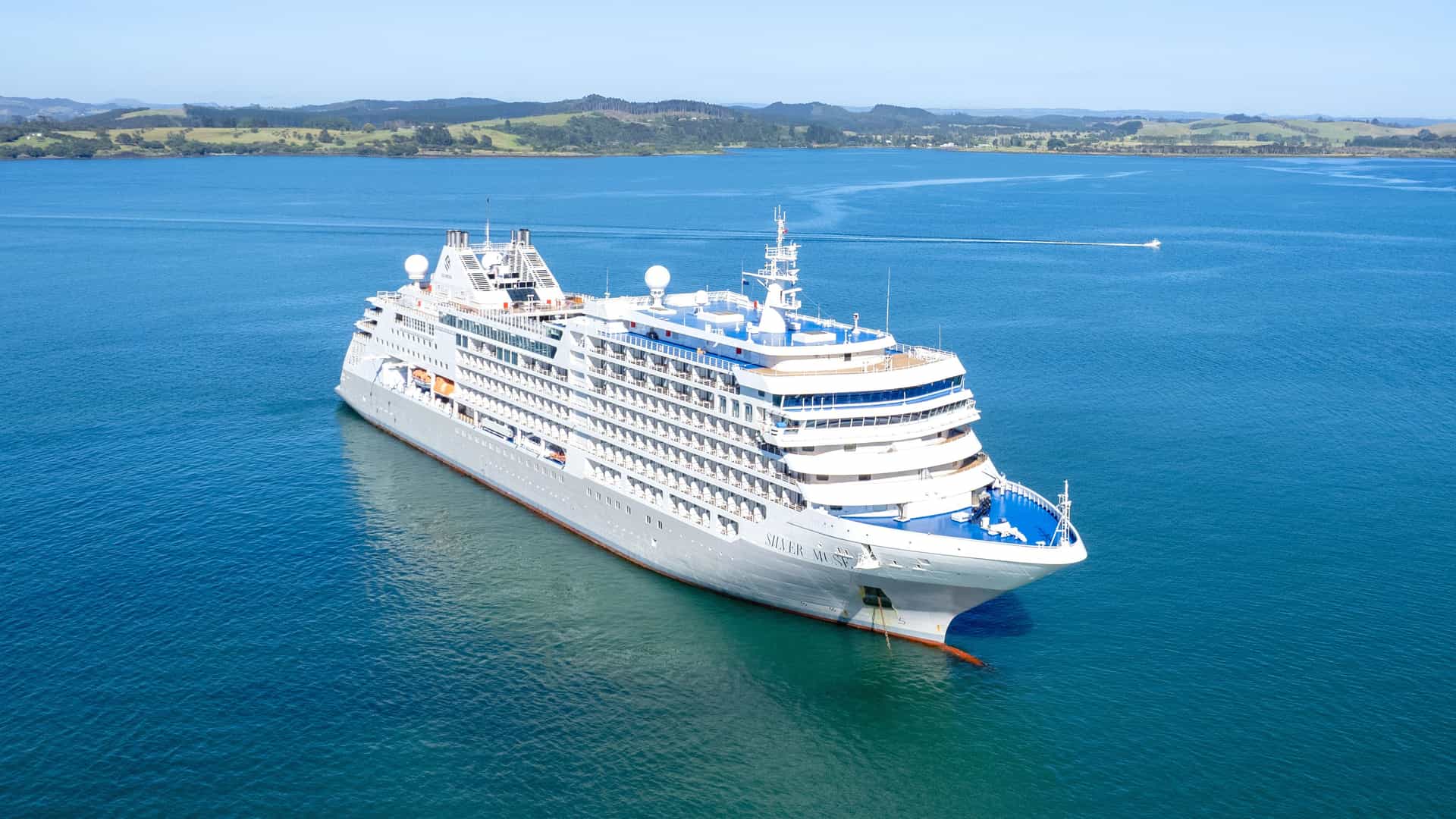 Silversea Cruises Silver Muse cruise ship exterior