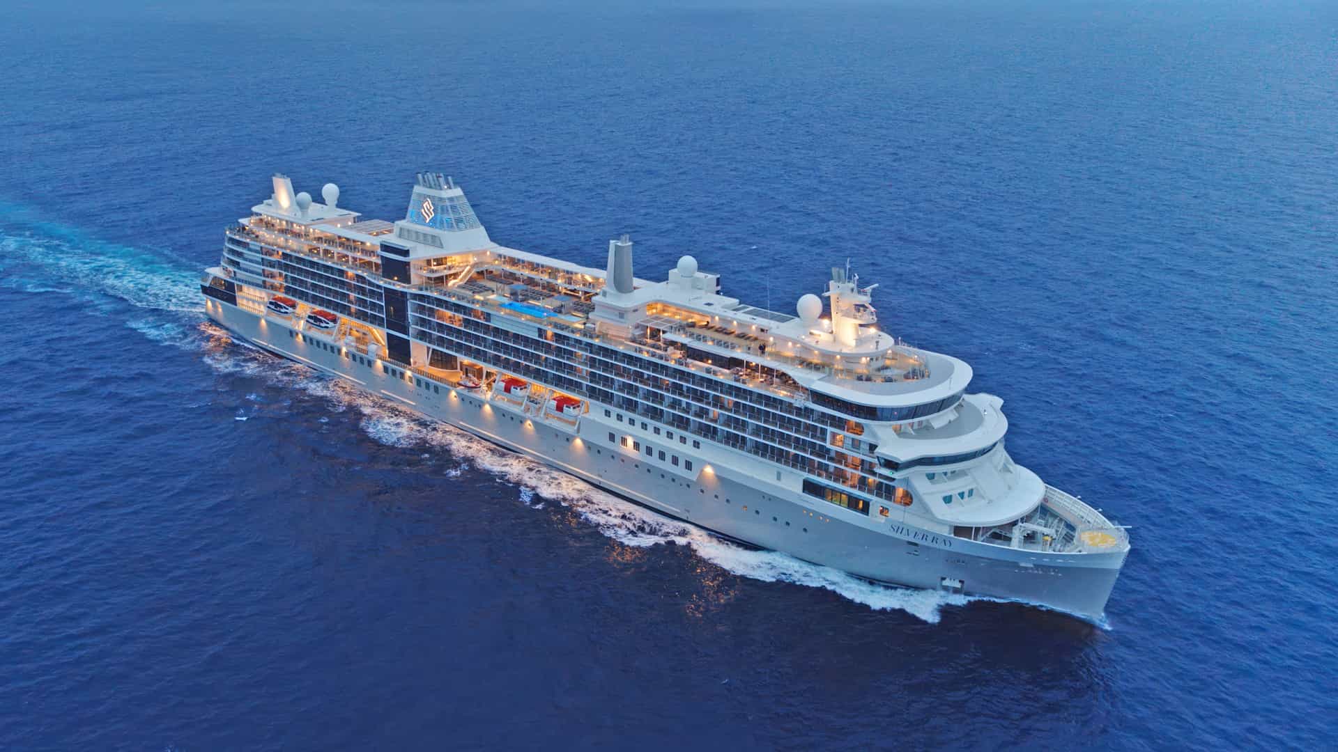 Silversea Cruises Silver Ray cruise ship exterior