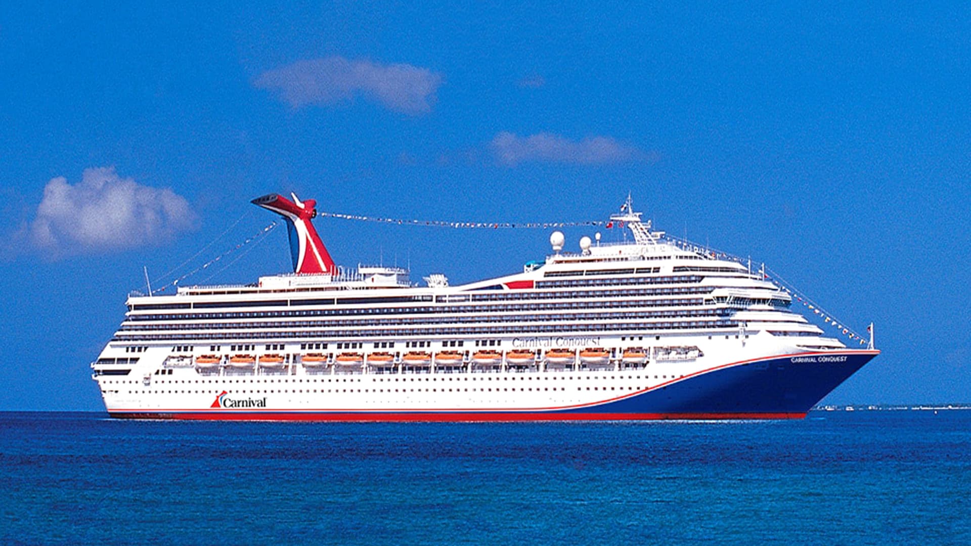 Carnival Cruise Line Conquest ship exterior