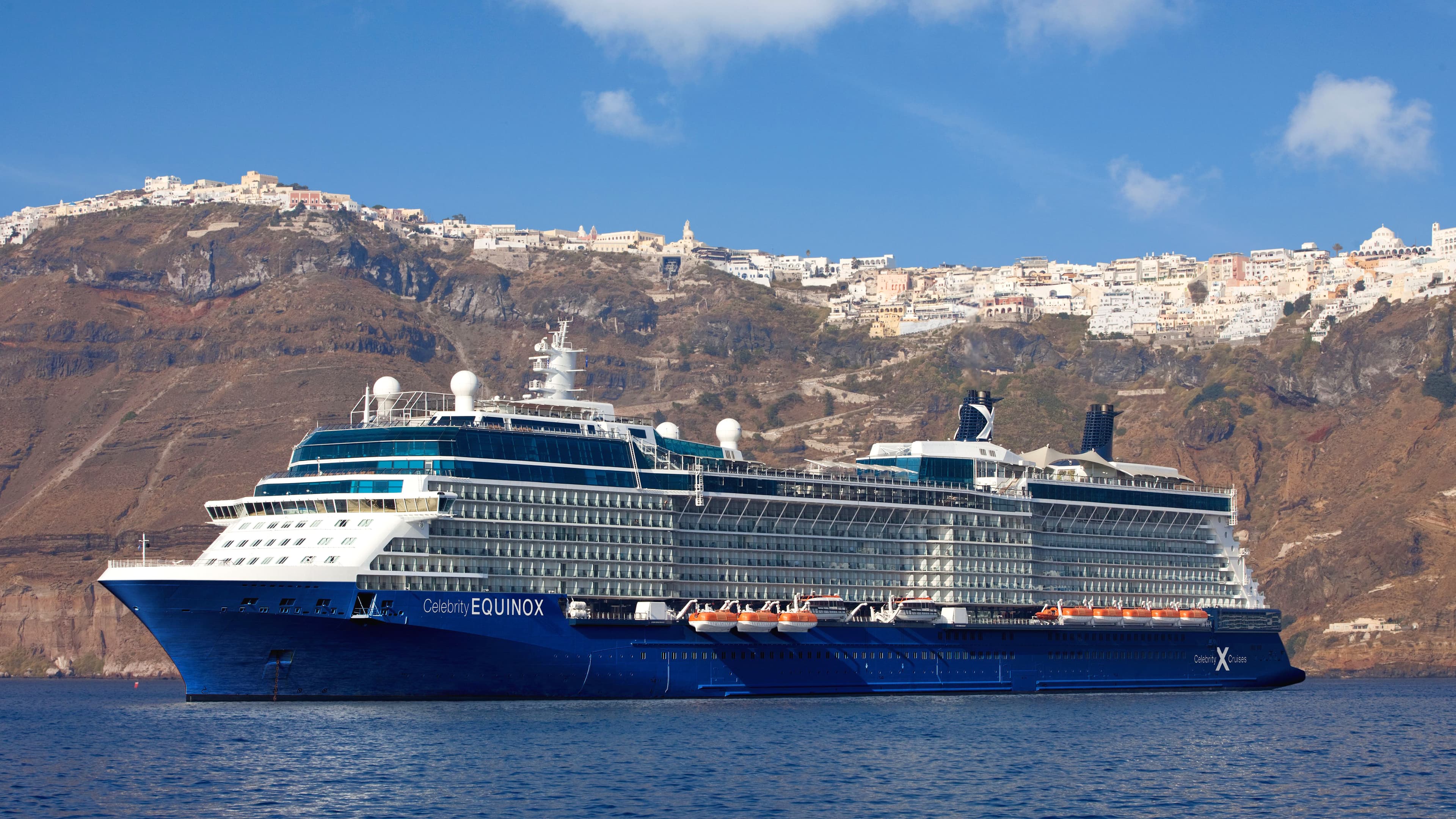 Celebrity Equinox cruise ship exterior.