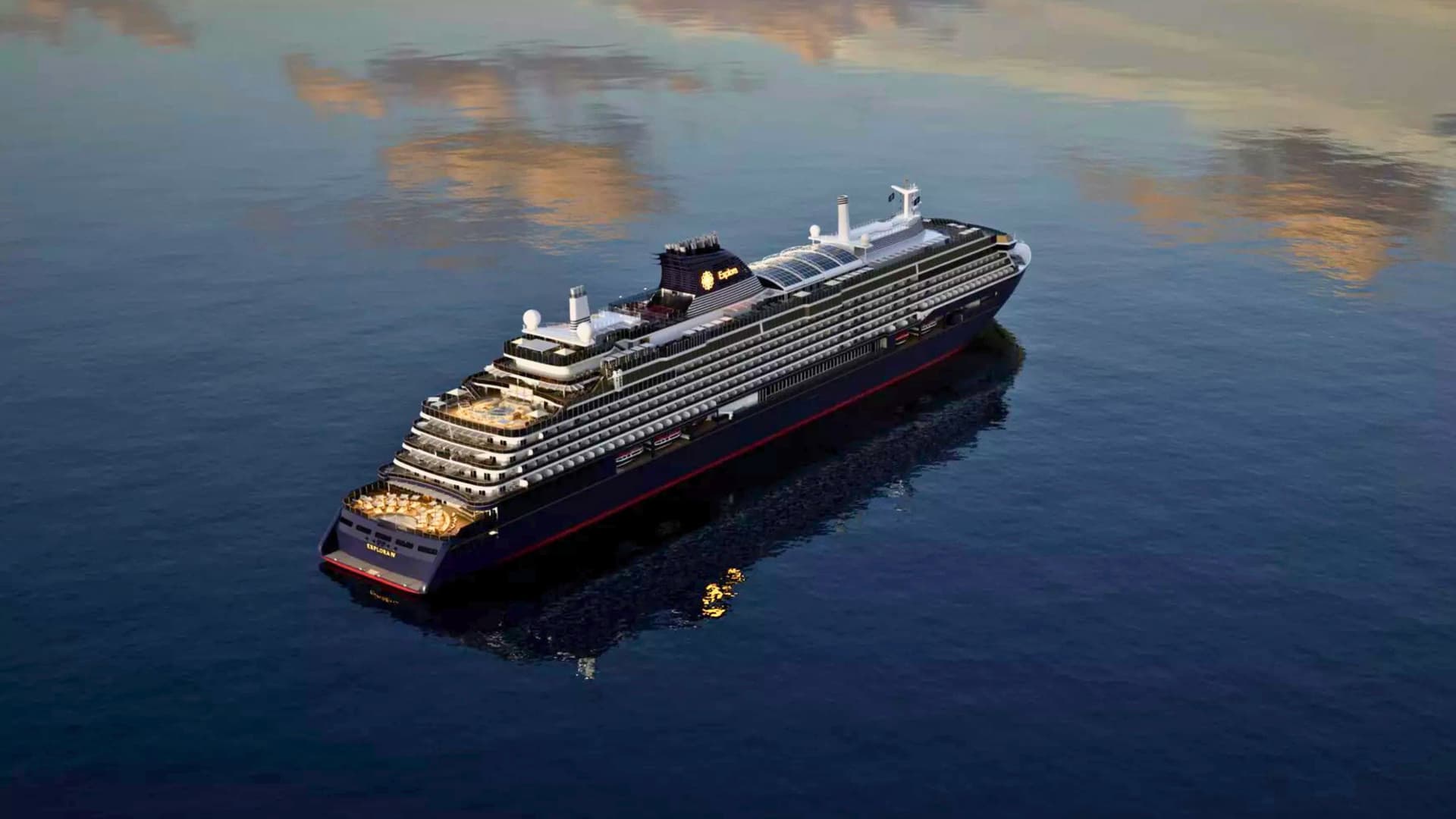 Explora IV Luxury Cruise Ship Exterior