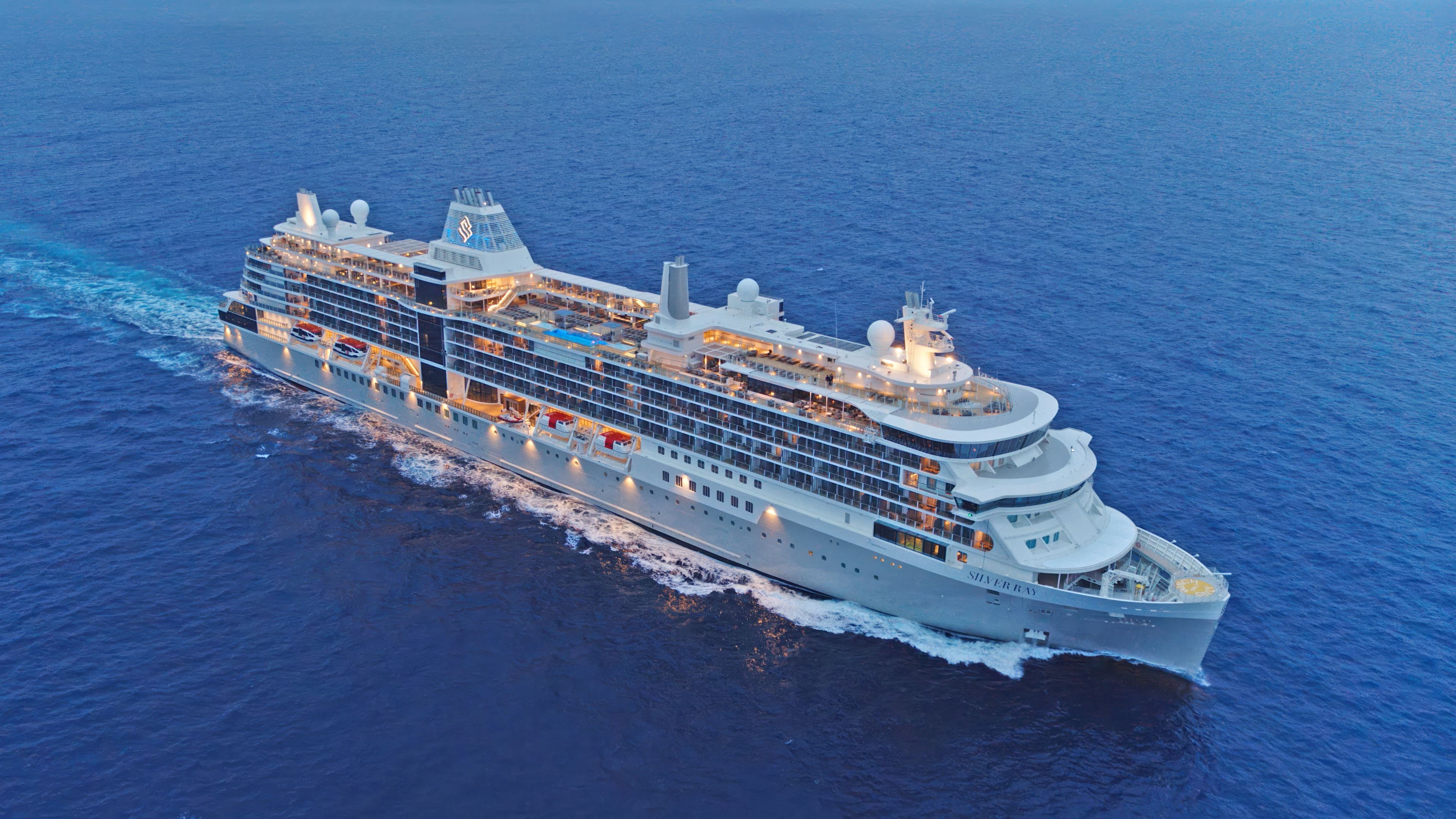 Silversea Cruises Silver Ray cruise ship exterior