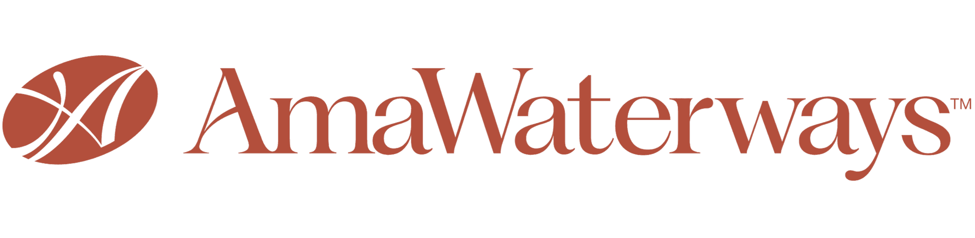 AmaWaterways' Logo.