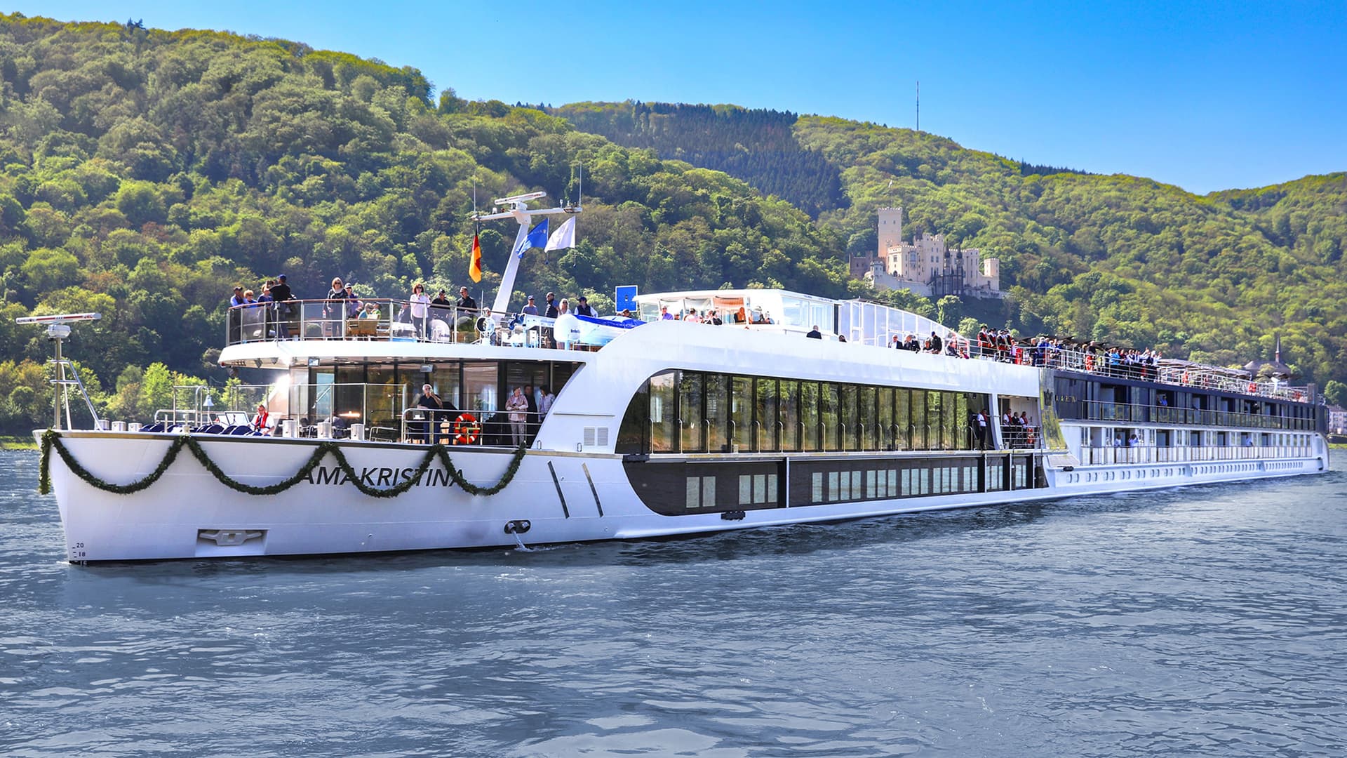 Amawaterways AmaKristina river ship exterior.