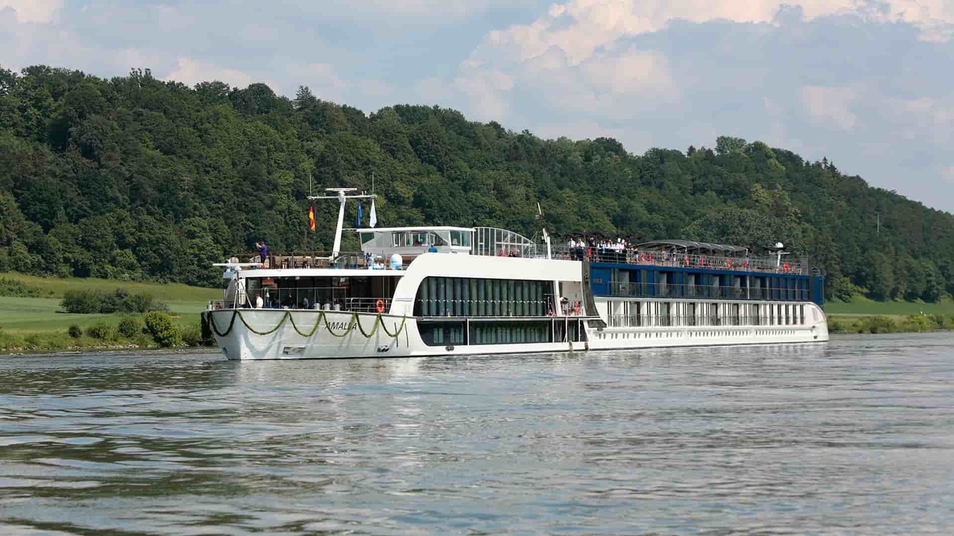 Amawaterways AmaLea river ship exterior.