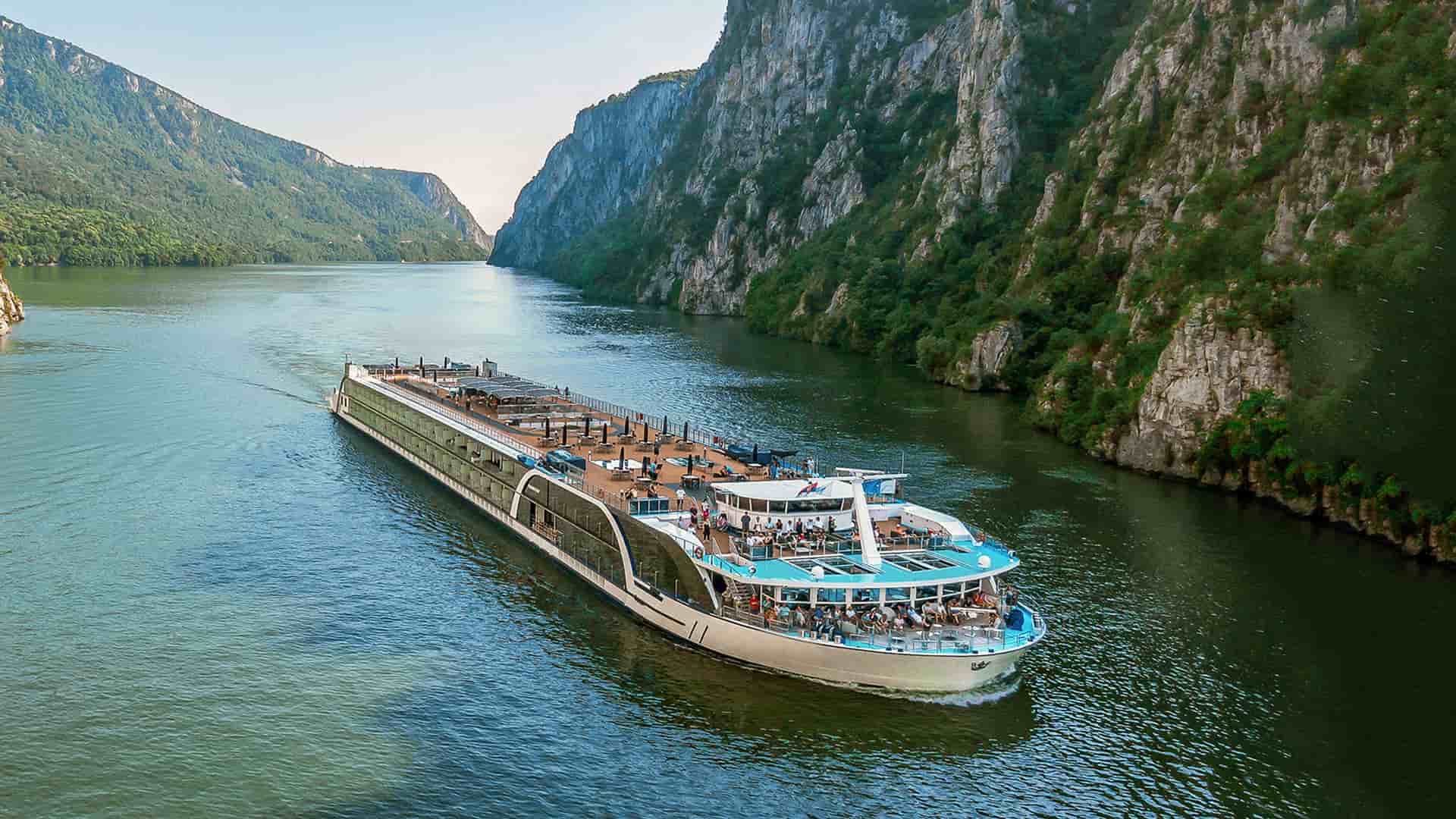 Amawaterways AmaRudi river ship exterior.