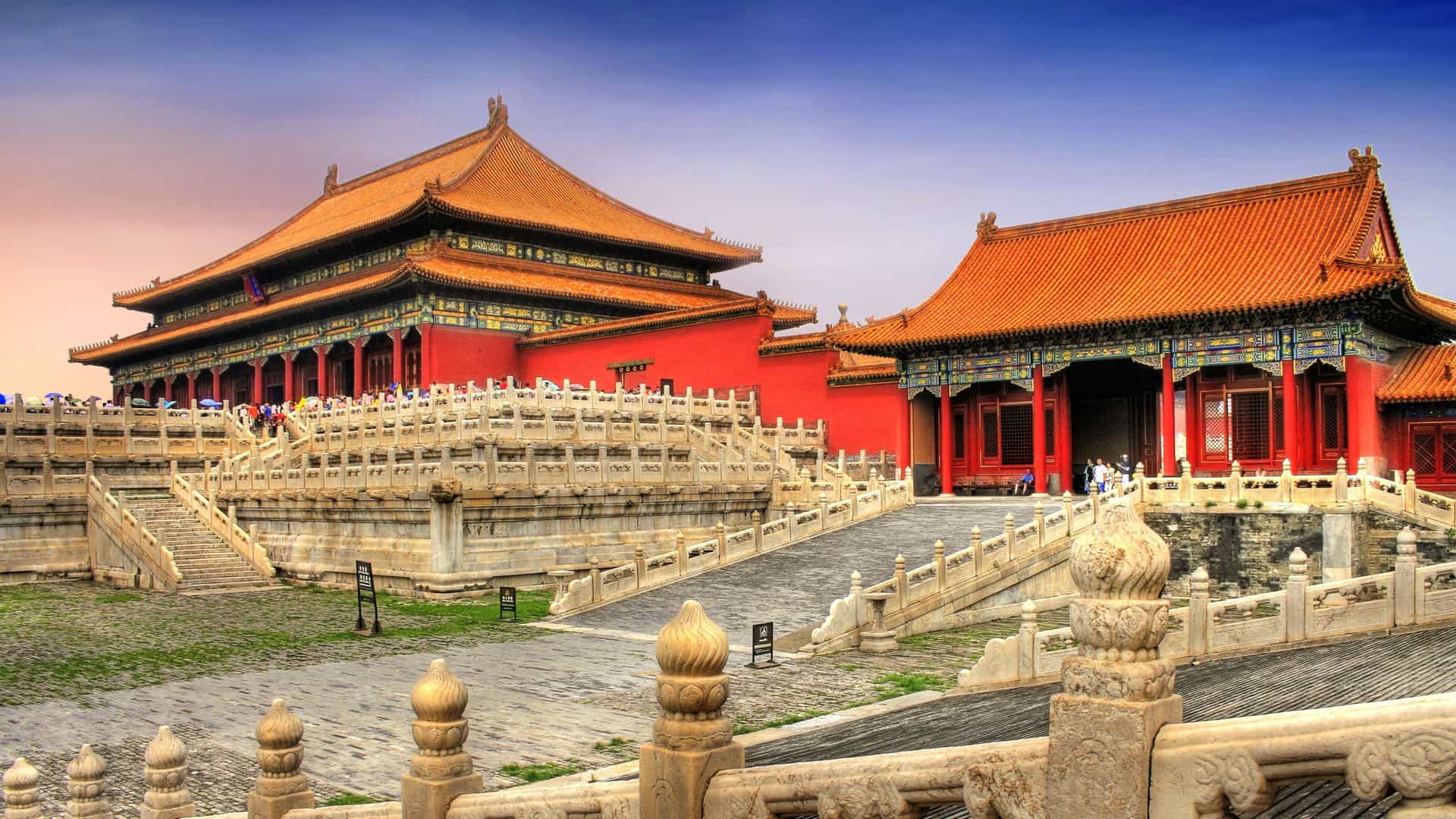 Forbidden City palace in Beijing.