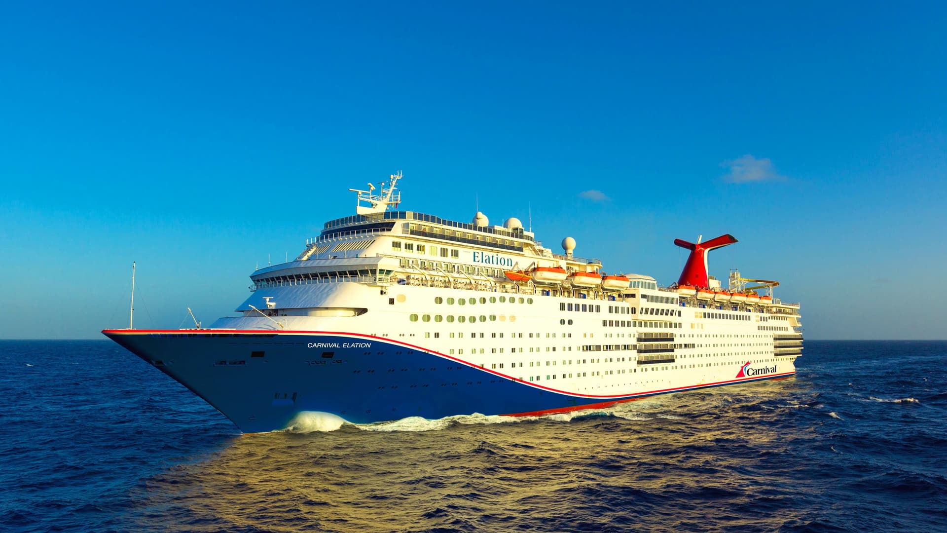Carnival Cruise Line Elation ship exterior