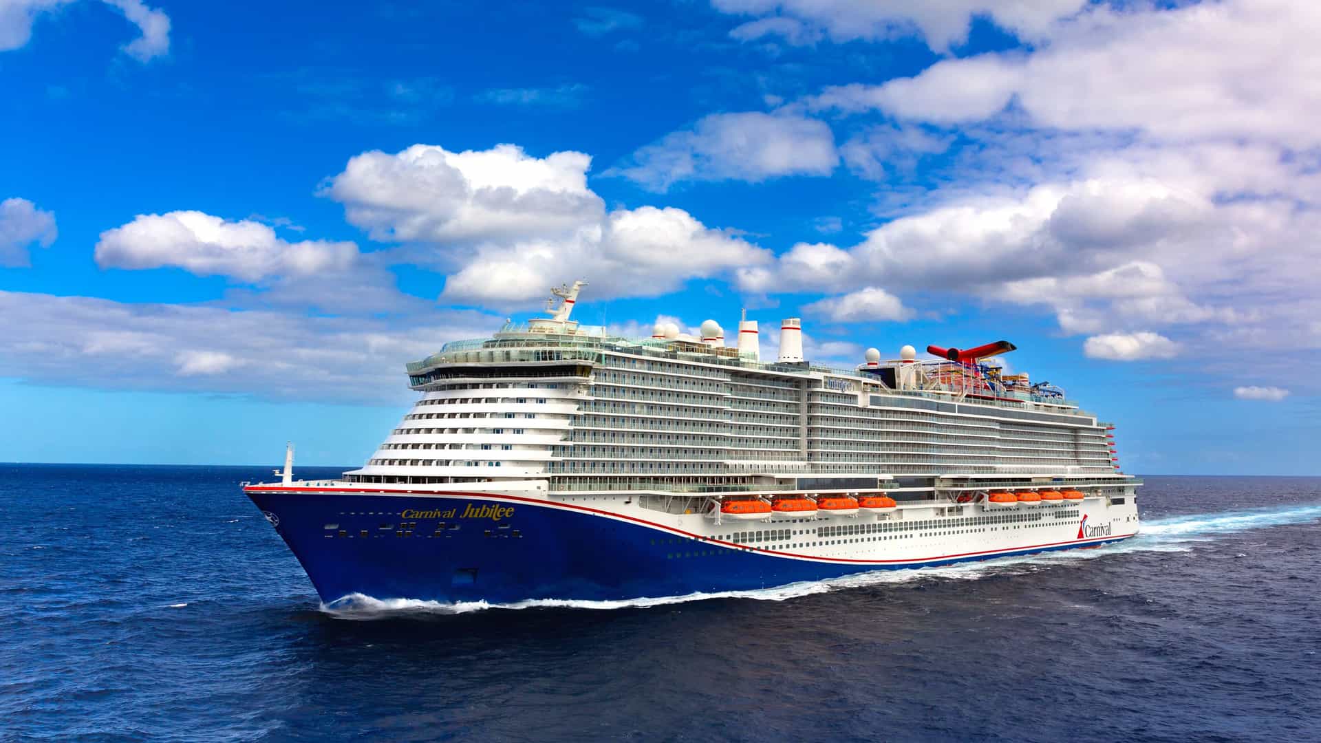 Carnival Cruise Line Jubilee ship exterior