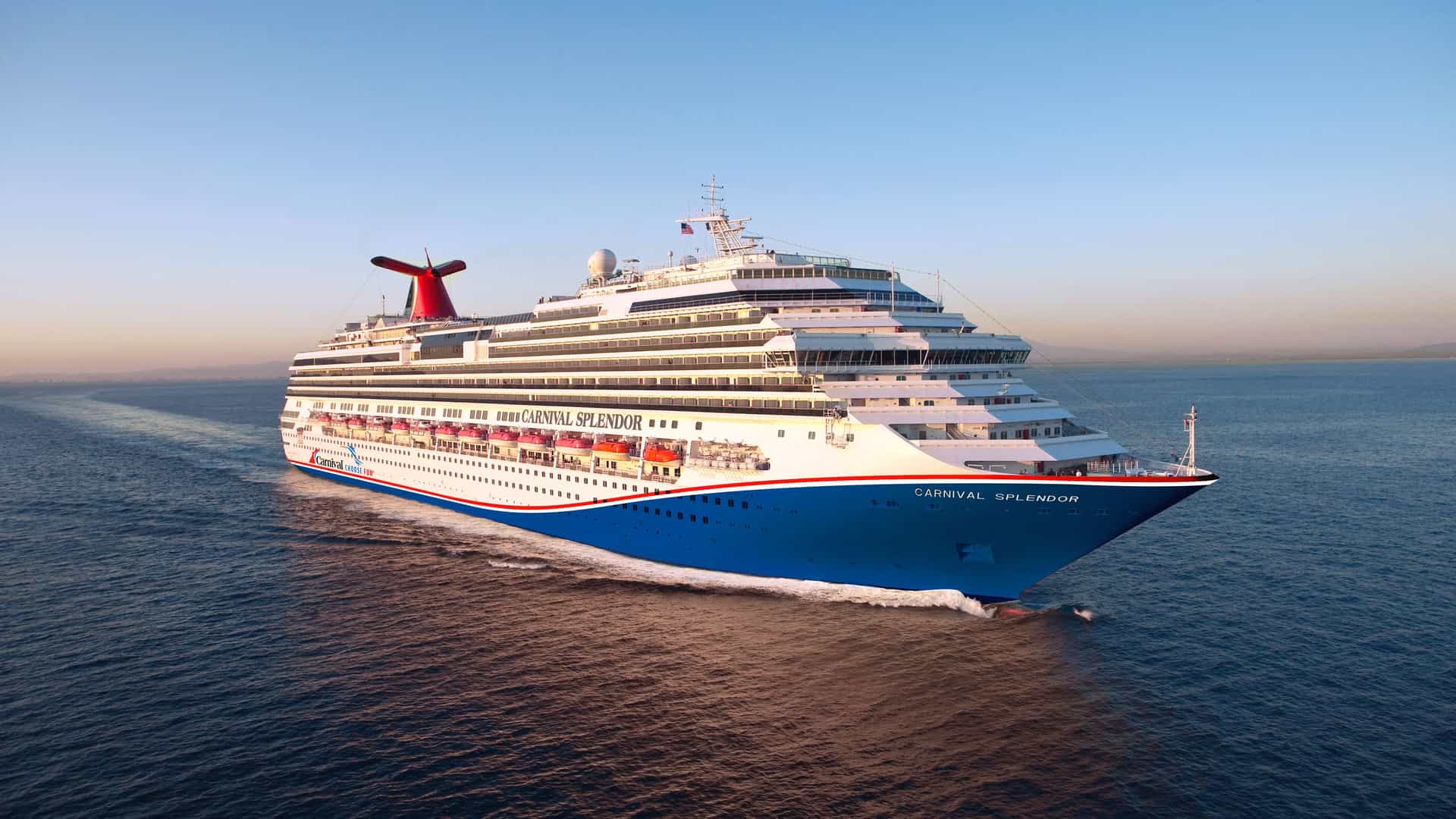 Carnival Cruise Line Splendor ship exterior