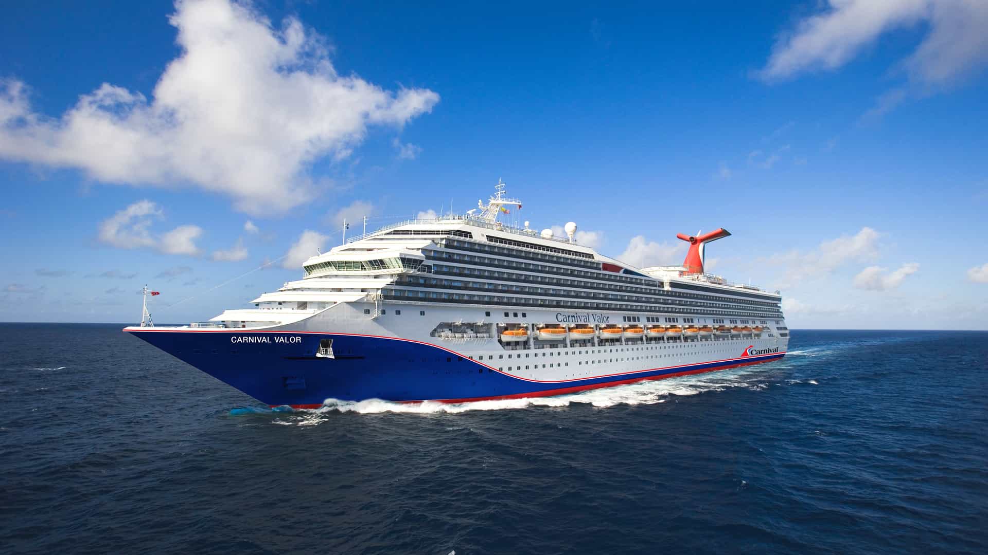 Carnival Cruise Line Valor ship exterior