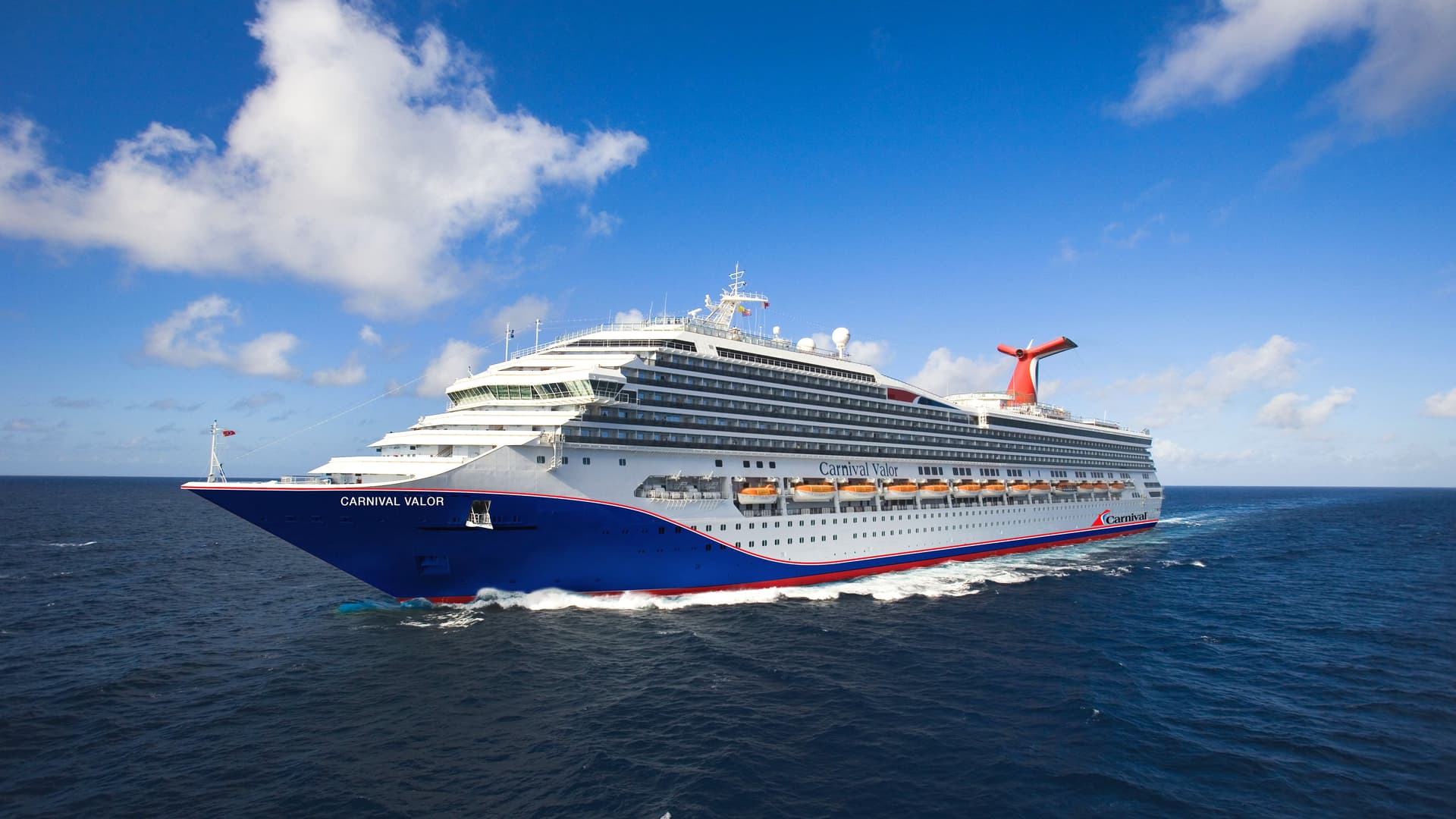 Carnival Cruise Line Valor ship exterior