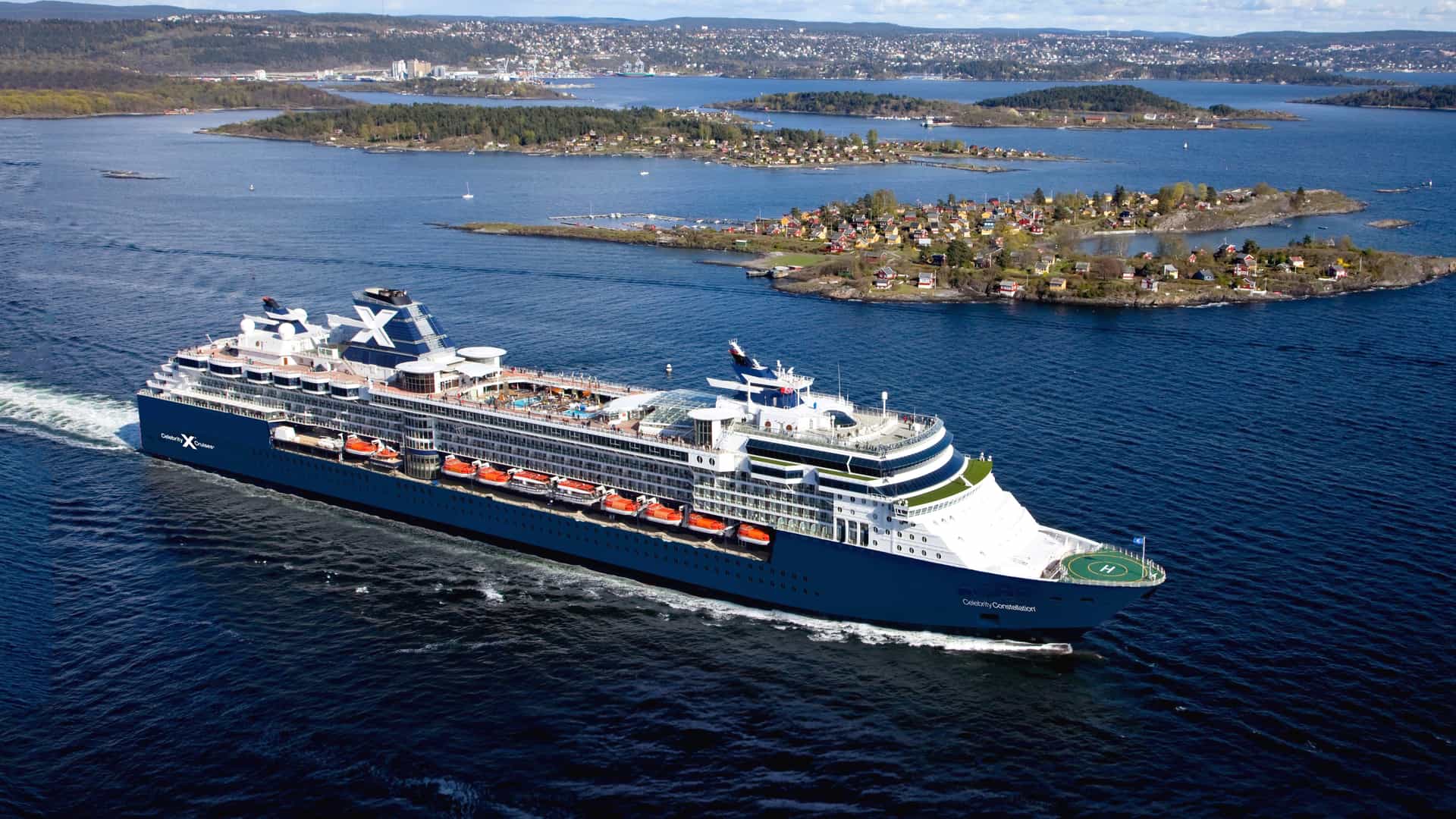 Celebrity Constellation cruise ship exterior.