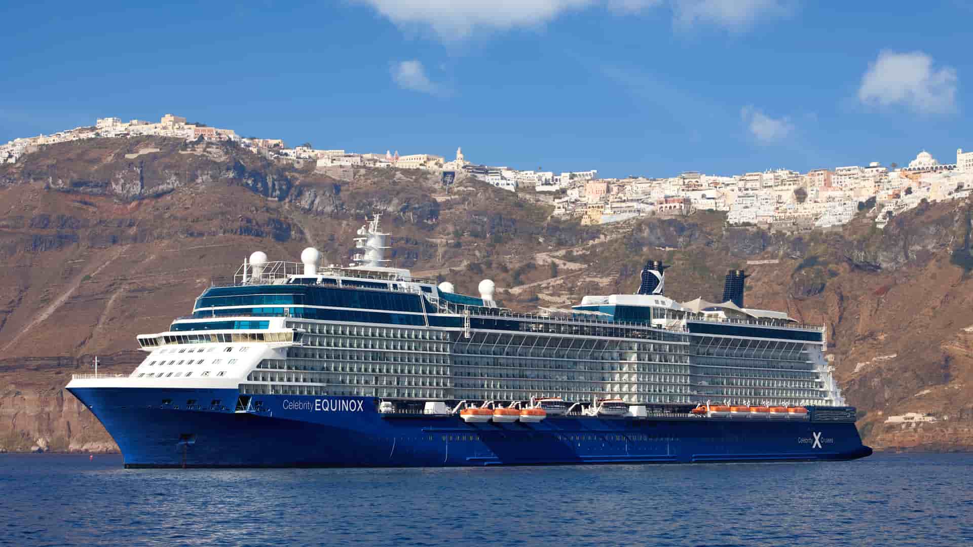 Celebrity Equinox cruise ship exterior.