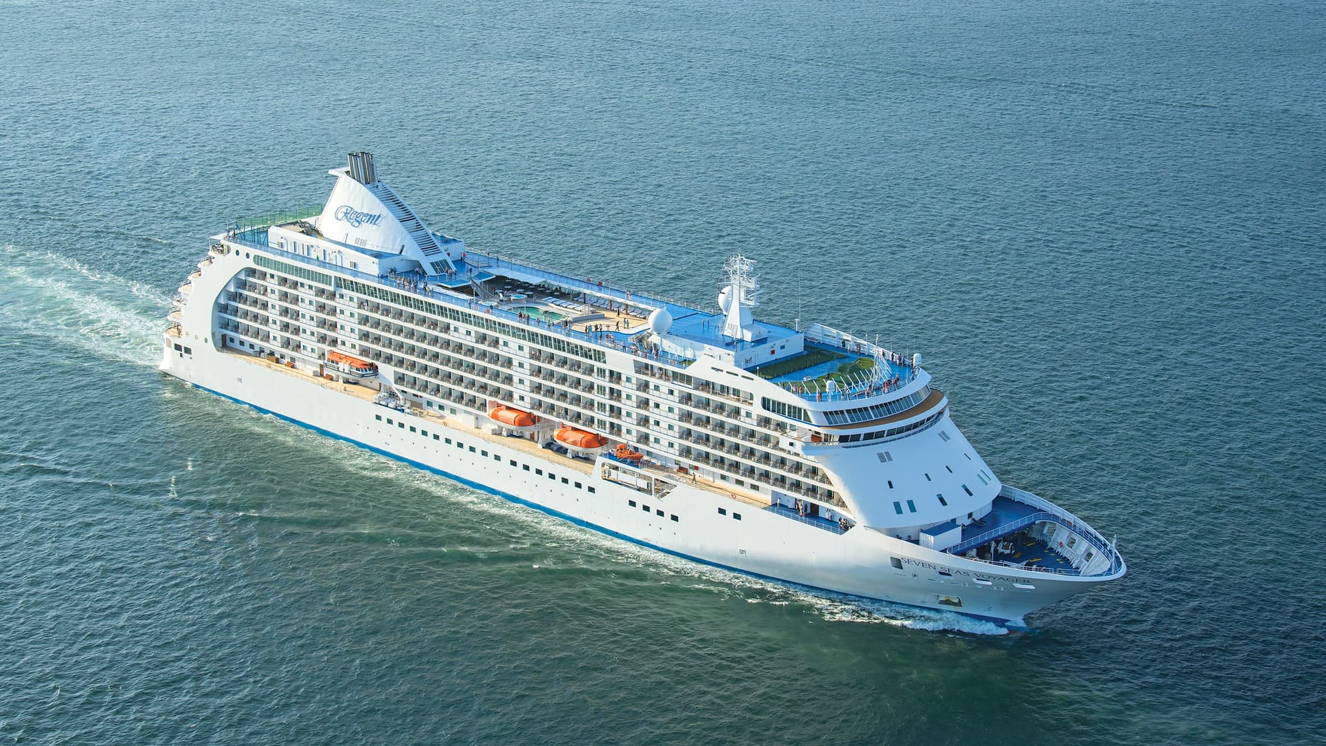 Regent Seven Seas Voyager cruise ship exterior