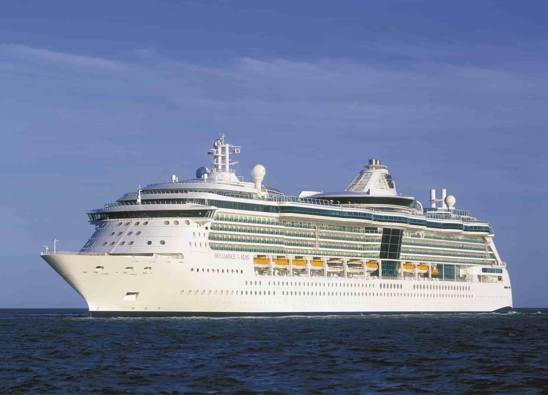 Royal Caribbean Brilliance of the Seas ship exterior
