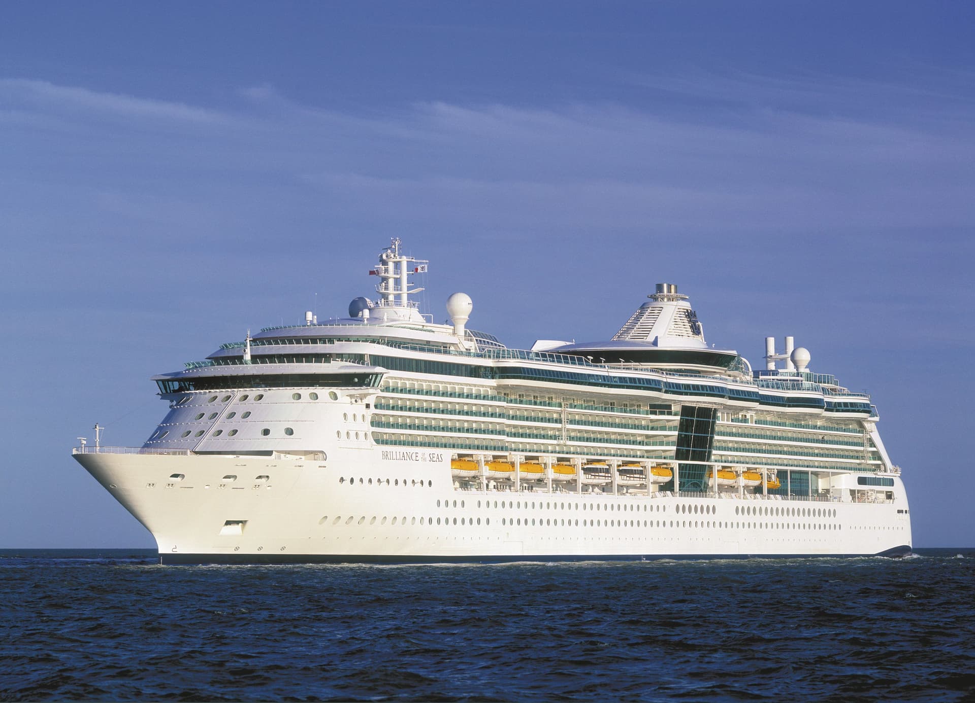 Royal Caribbean Brilliance of the Seas ship exterior