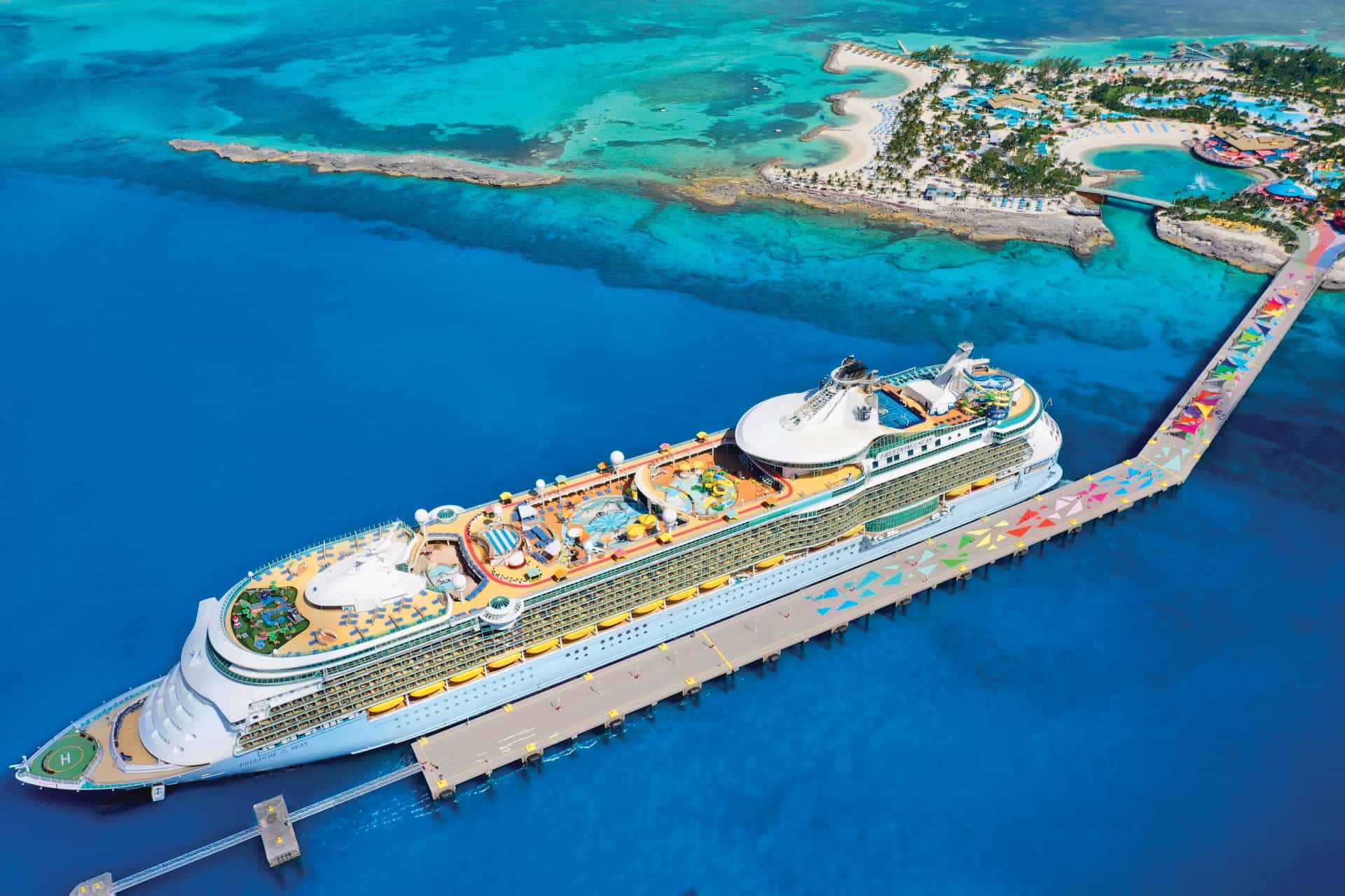 Royal Caribbean Freedom of the Seas ship exterior