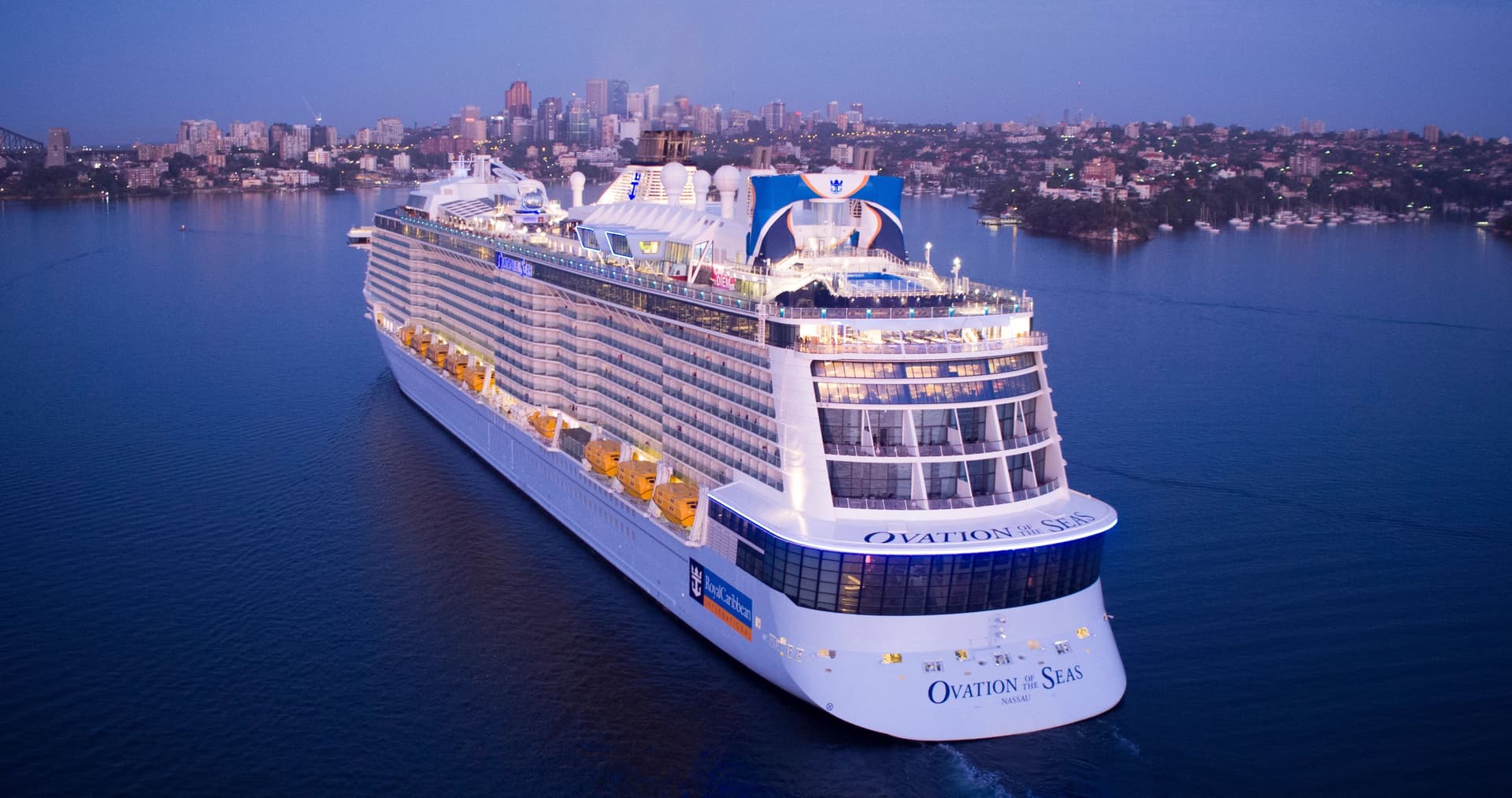 Royal Caribbean Ovation of the Seas ship exterior