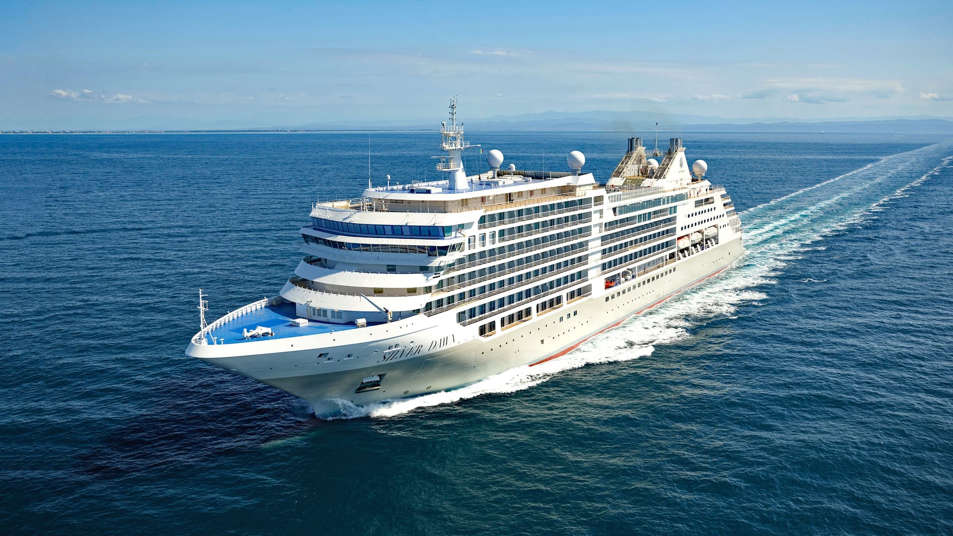 Silversea Cruises Silver Dawn cruise ship exterior