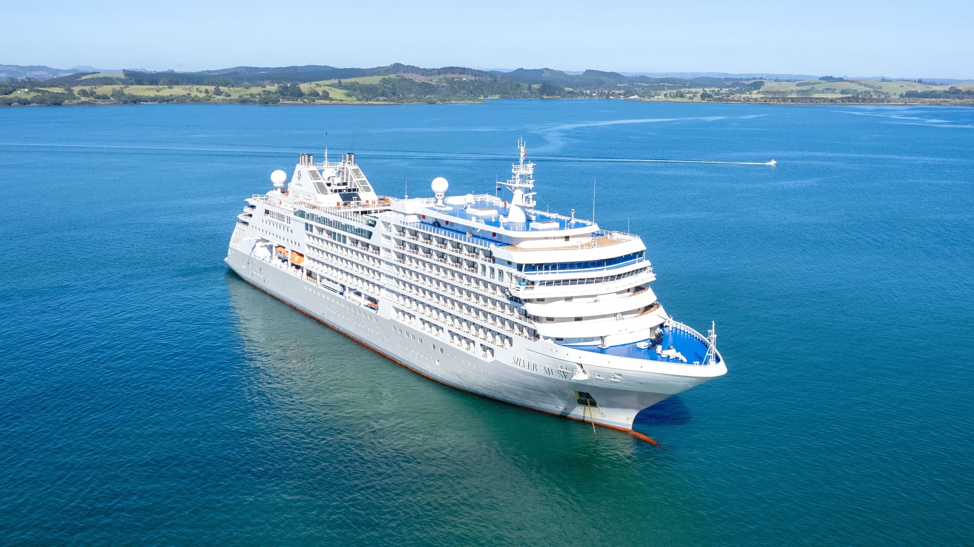 Silversea Cruises Silver Muse cruise ship exterior