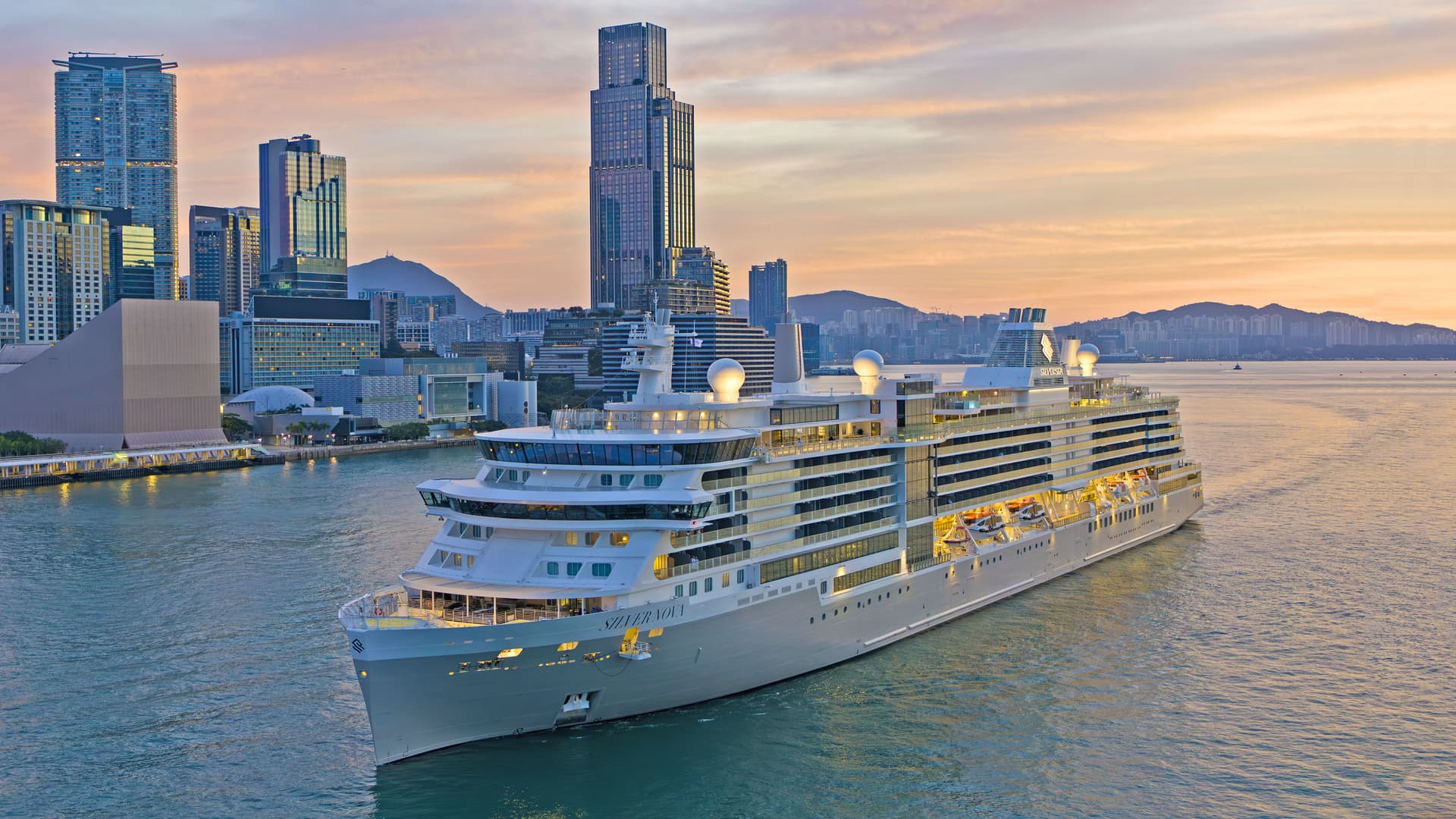 Silversea Cruises Silver Nova cruise ship exterior