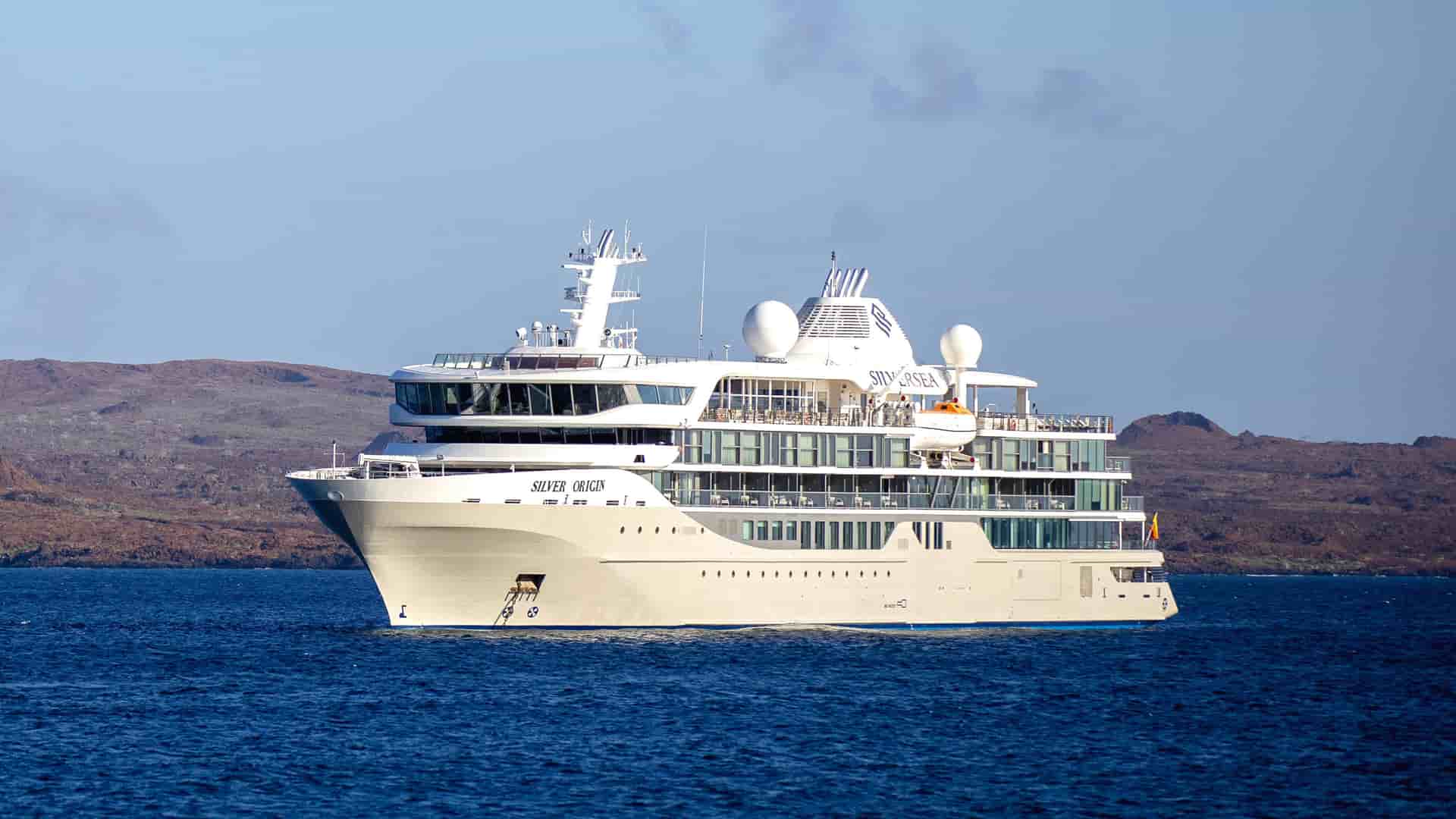 Silversea Cruises Silver Origin cruise ship exterior