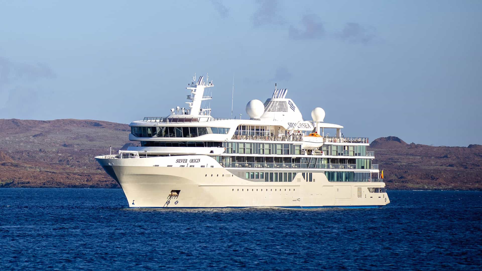 Silversea Cruises Silver Origin cruise ship exterior