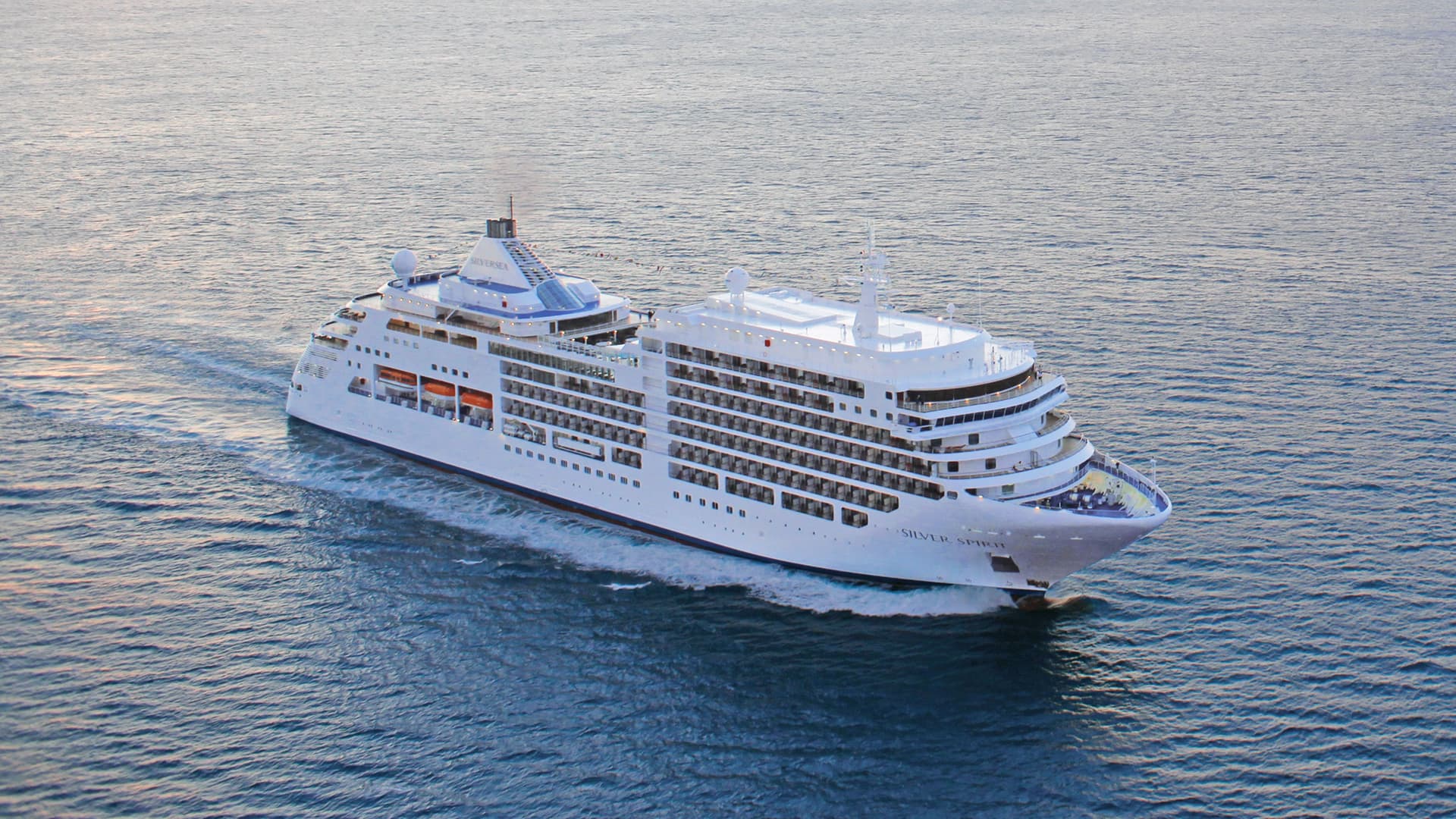 Silversea Cruises Silver Spirit cruise ship exterior
