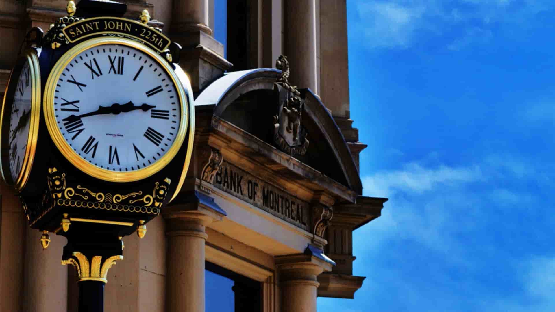 225th anniversary clock in uptown Saint John, New Brunswick, Canada.