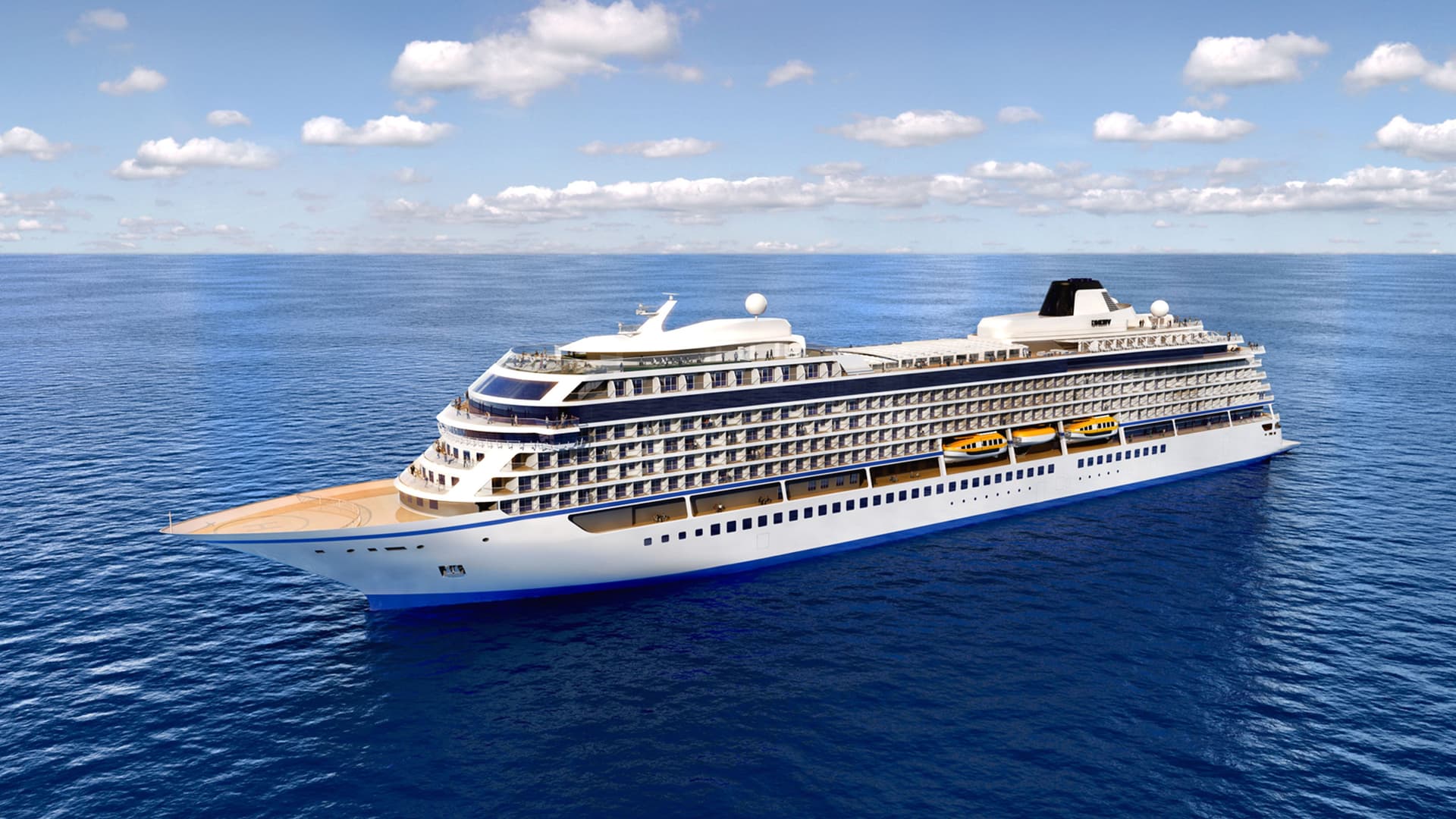 Viking Orion at sea.