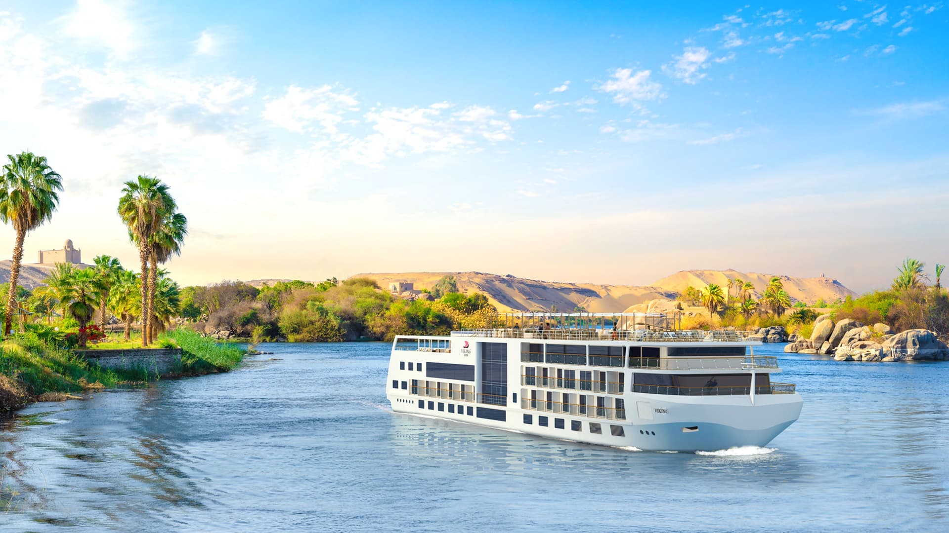 Viking Osiris sailing the Nile River.