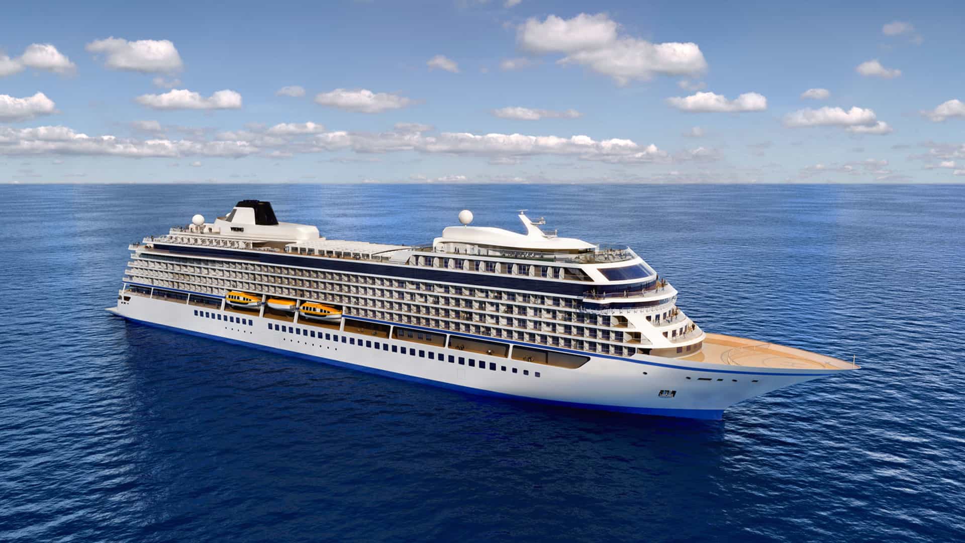 Viking Sea at sea.