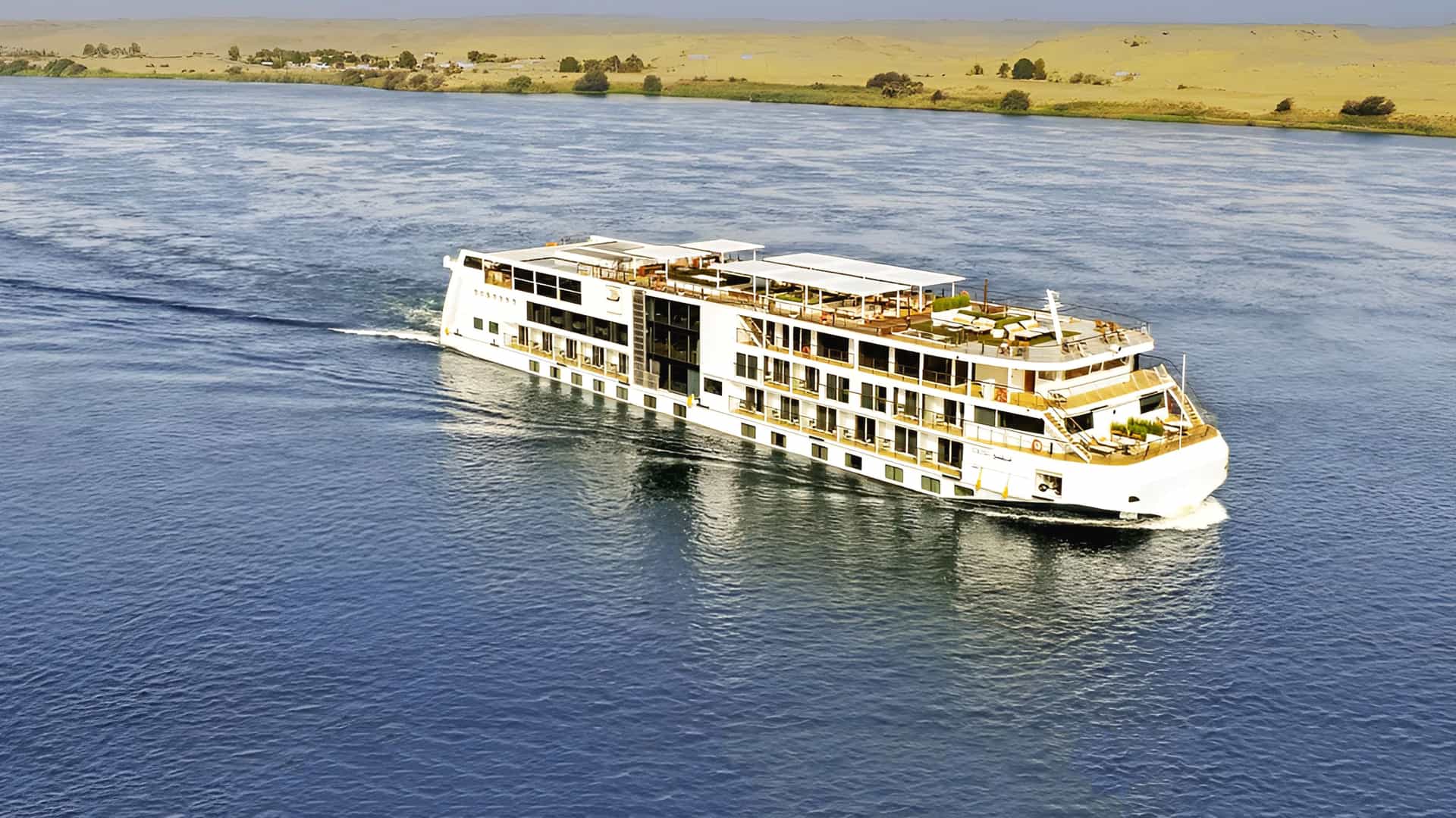 Viking Sekhmet sailing the Nile River.