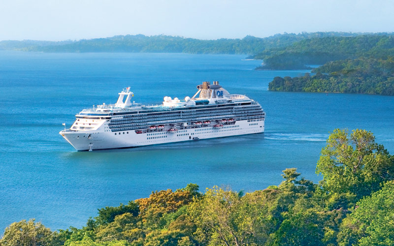 Princess Panama Canal Cruises, 2017 and 2018 Panama Canal Princess