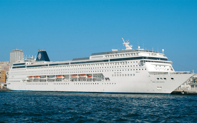 msc cruise ship sinfonia