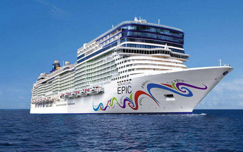where is the norwegian epic cruise ship right now