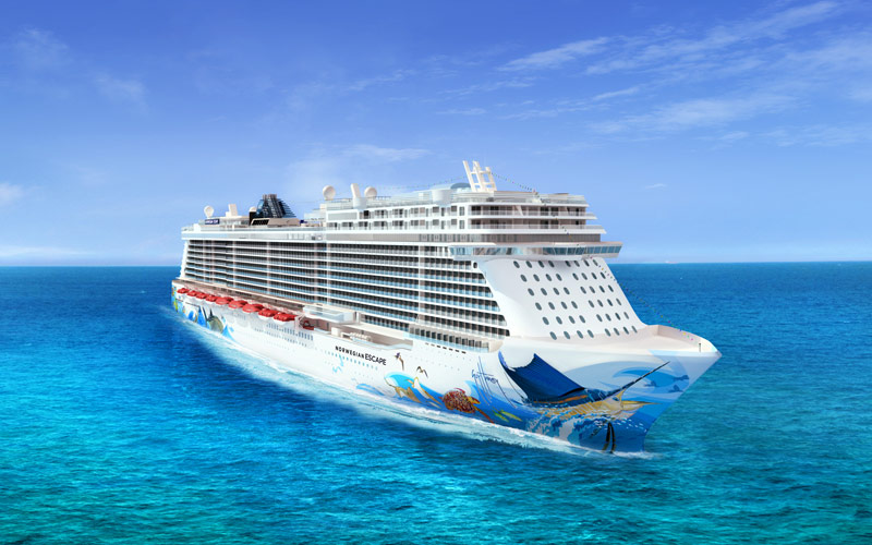 Norwegian Escape Cruise Ship, 2018 and 2019 Norwegian 