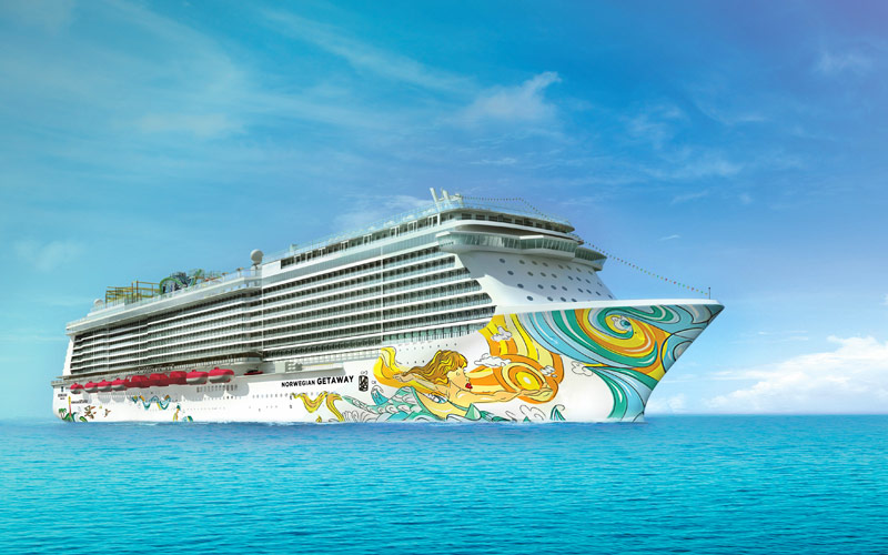 Norwegian Cruise Line Getaway Exterior